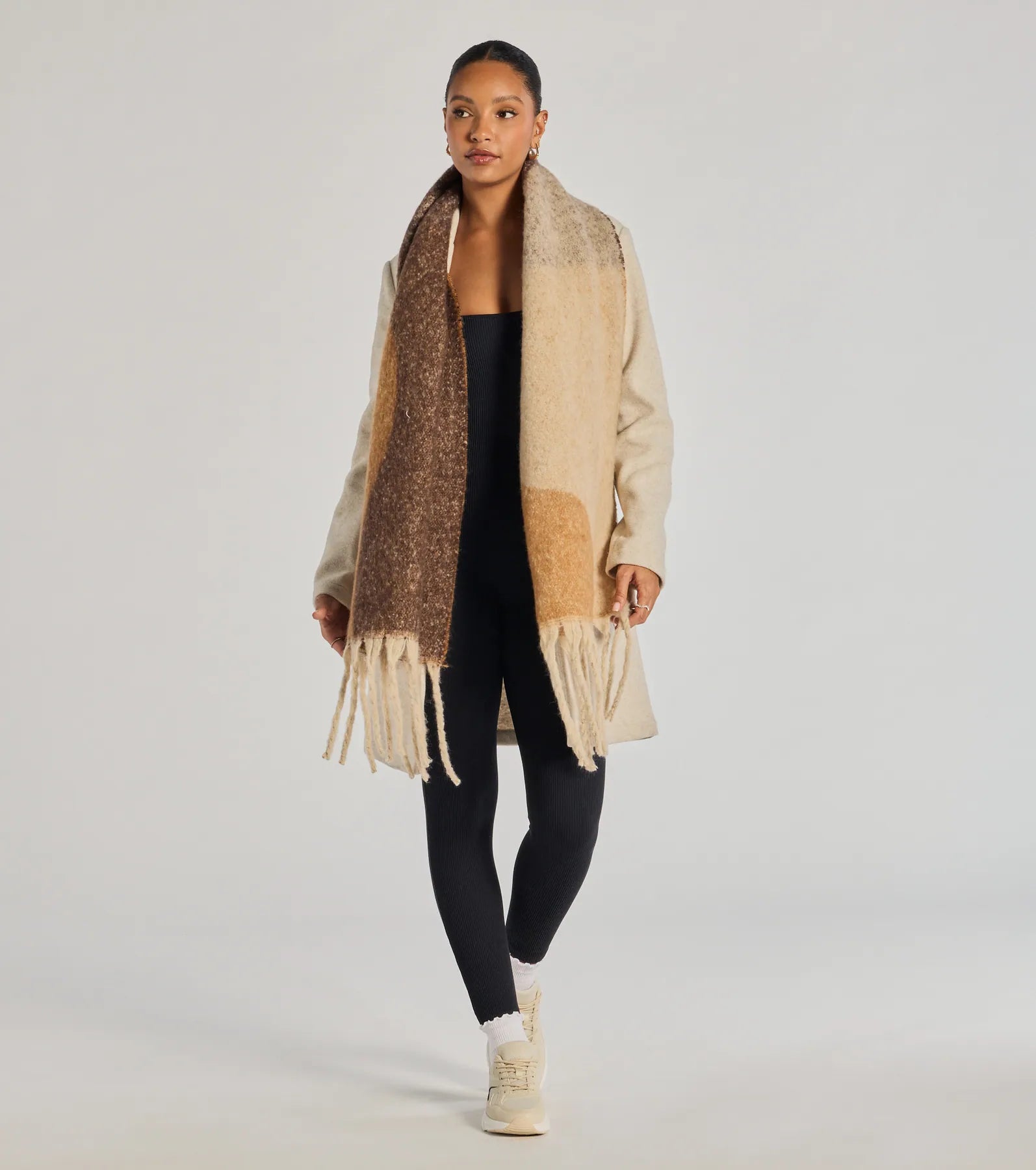 Windsor Abstract Appeal Blanket Scarf – ASSORTED - view 2