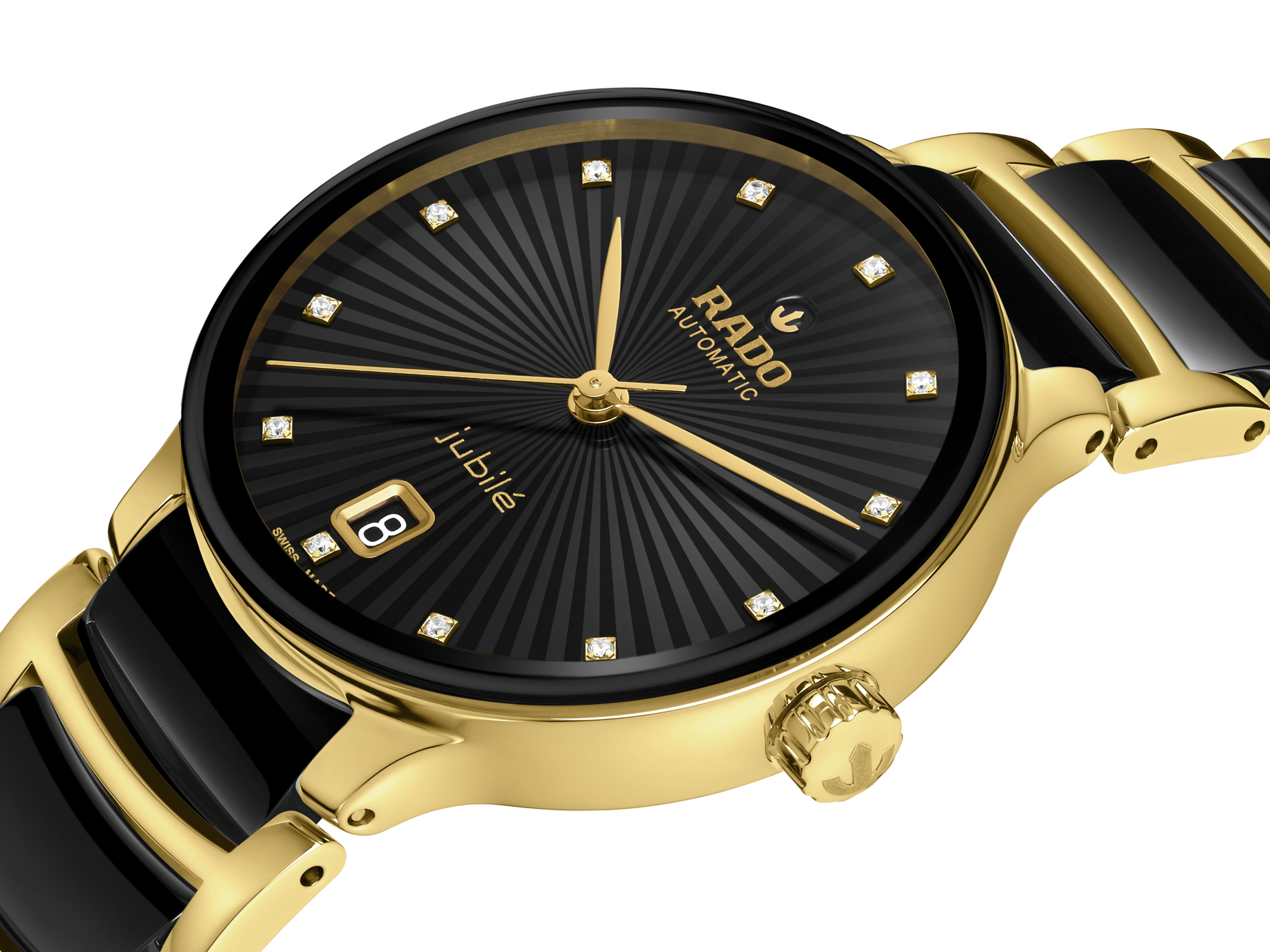 Rado Centrix Automatic Diamonds Black Dial Women 35MM - view 2