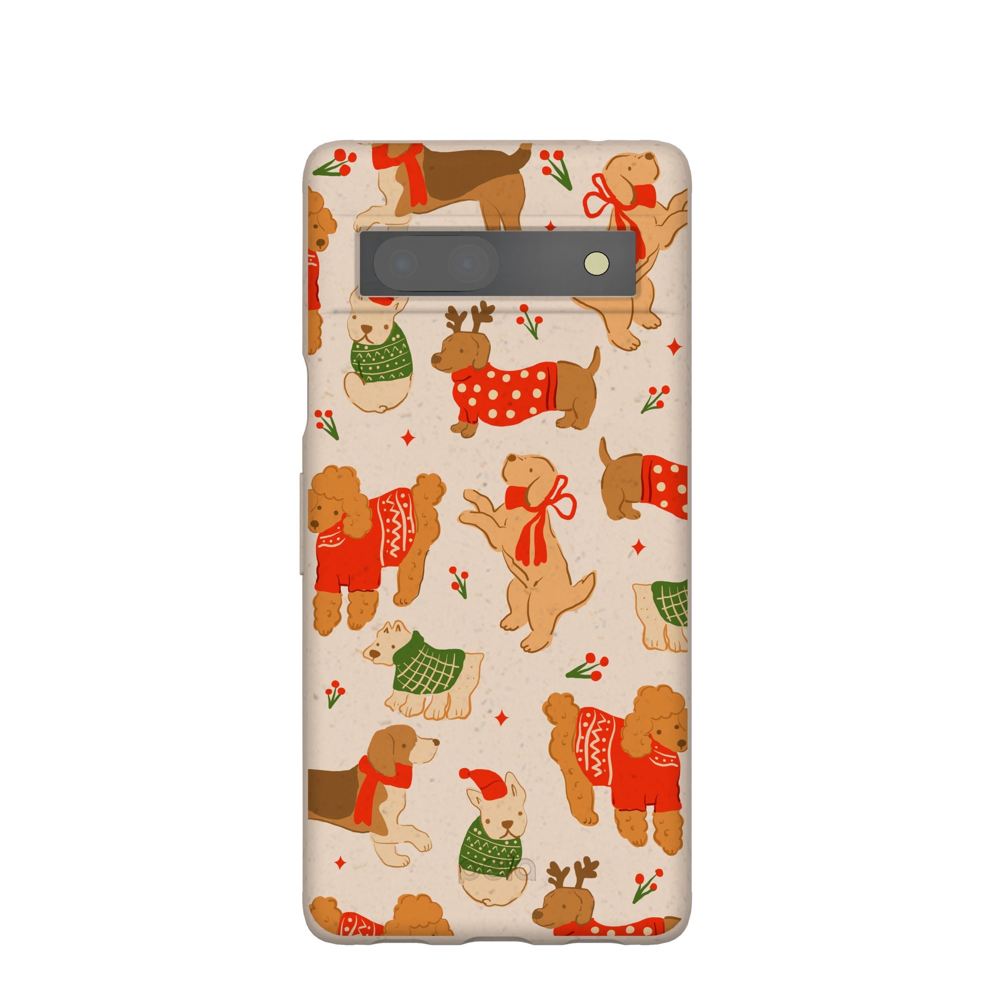 Pela Case Seashell Jolly Doggos Google Pixel 7a Case