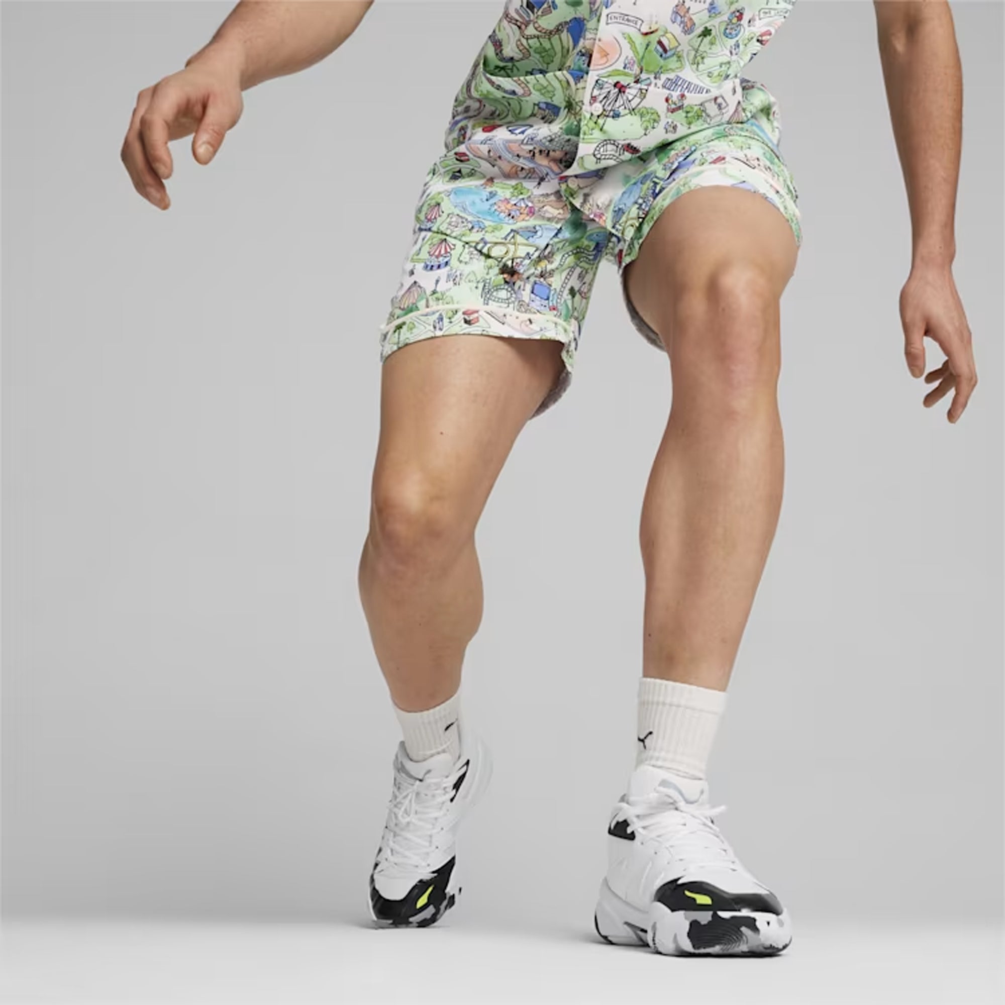 Puma | THE FAIRGROUNDS RESORT BASKETBALL { FROSTED LVORY-AOP