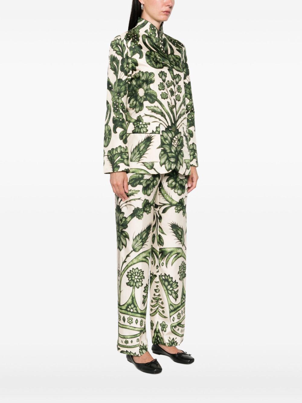 F.R.S . Printed silk shirt – 100% Silk - view 3