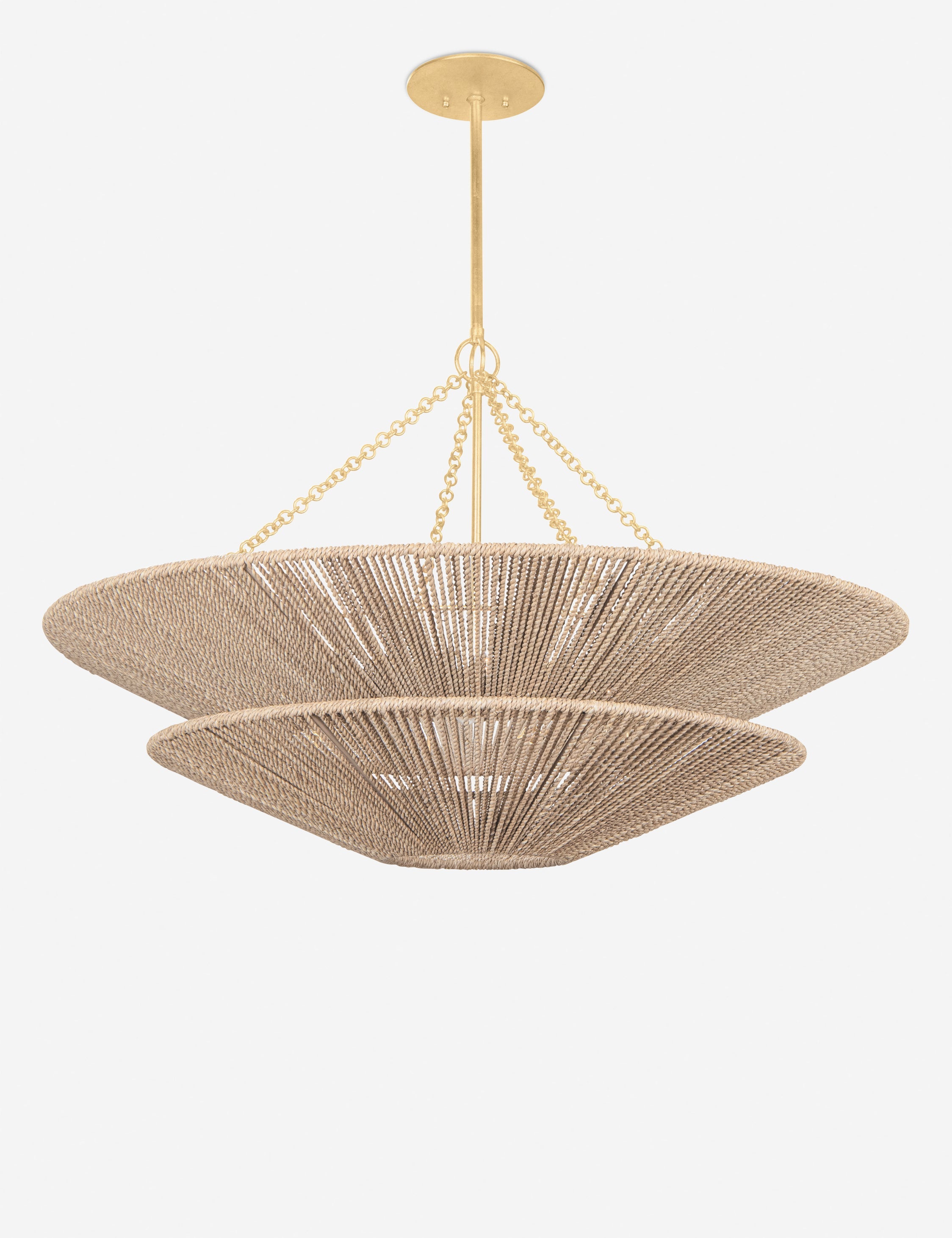 Lulu and Georgia Anaya Chandelier – Natural - view 2
