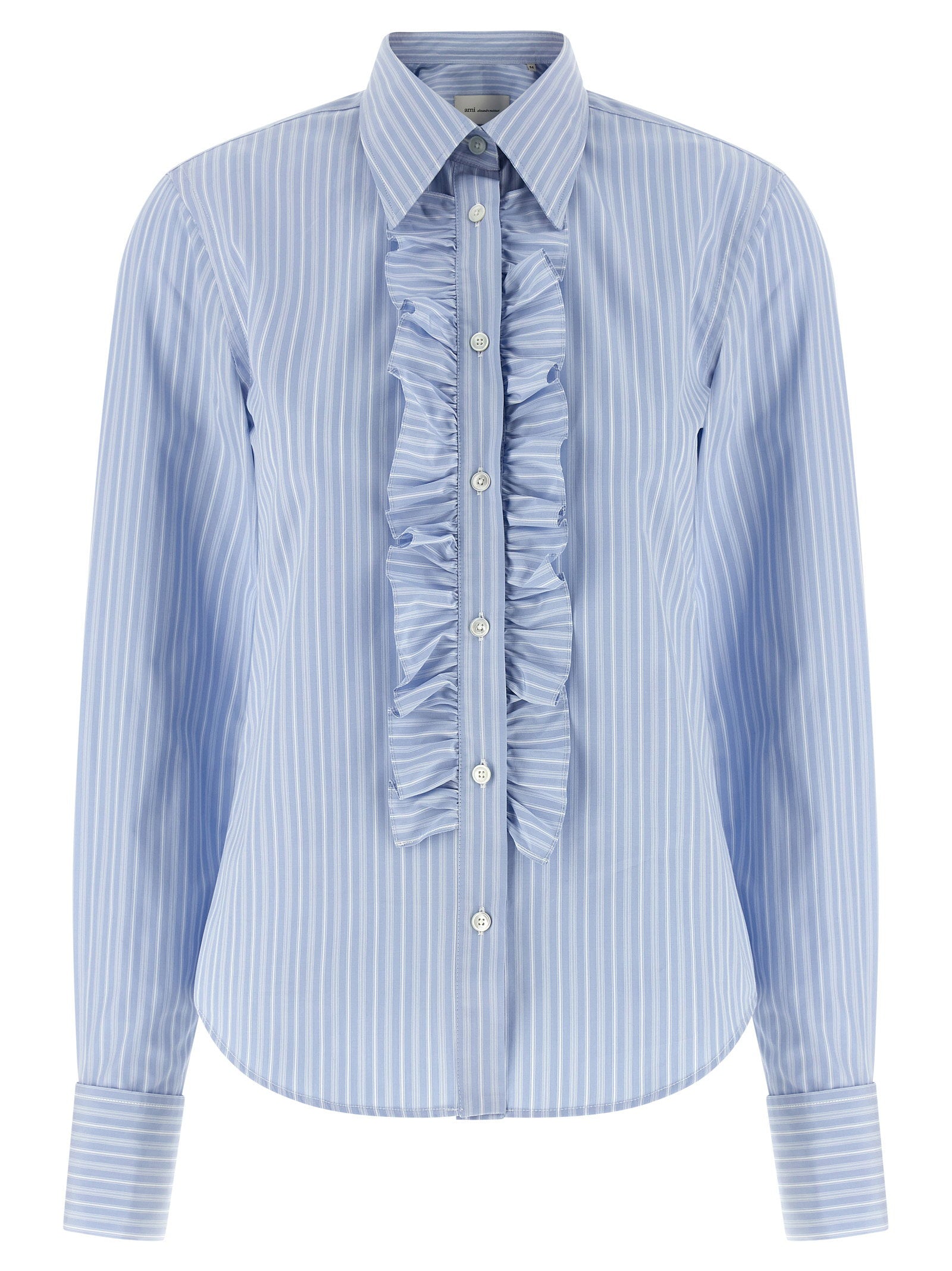 Ami Paris Jabot Shirt – 100% cotton