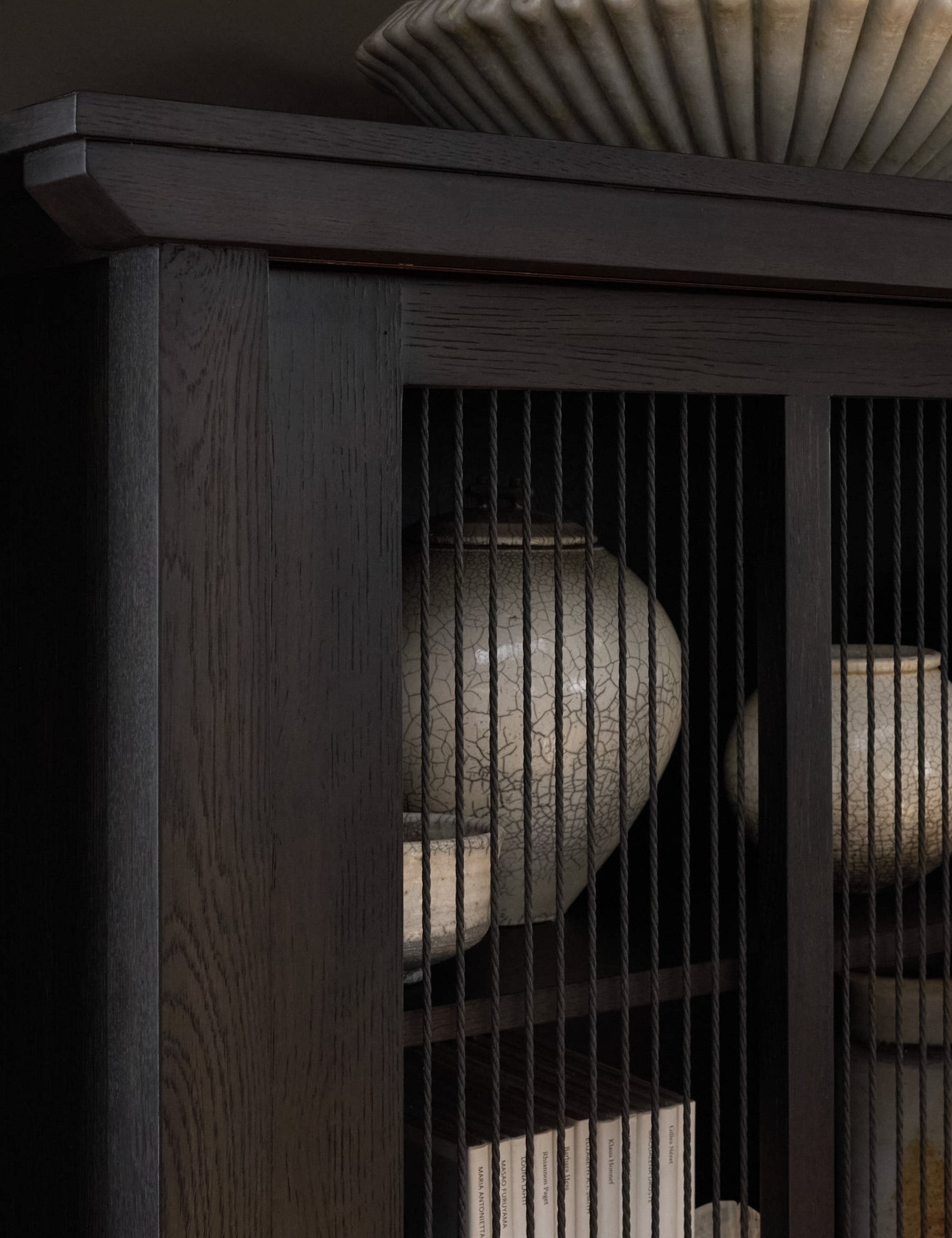 Lulu and Georgia Mirza Curio Cabinet – Black - view 7