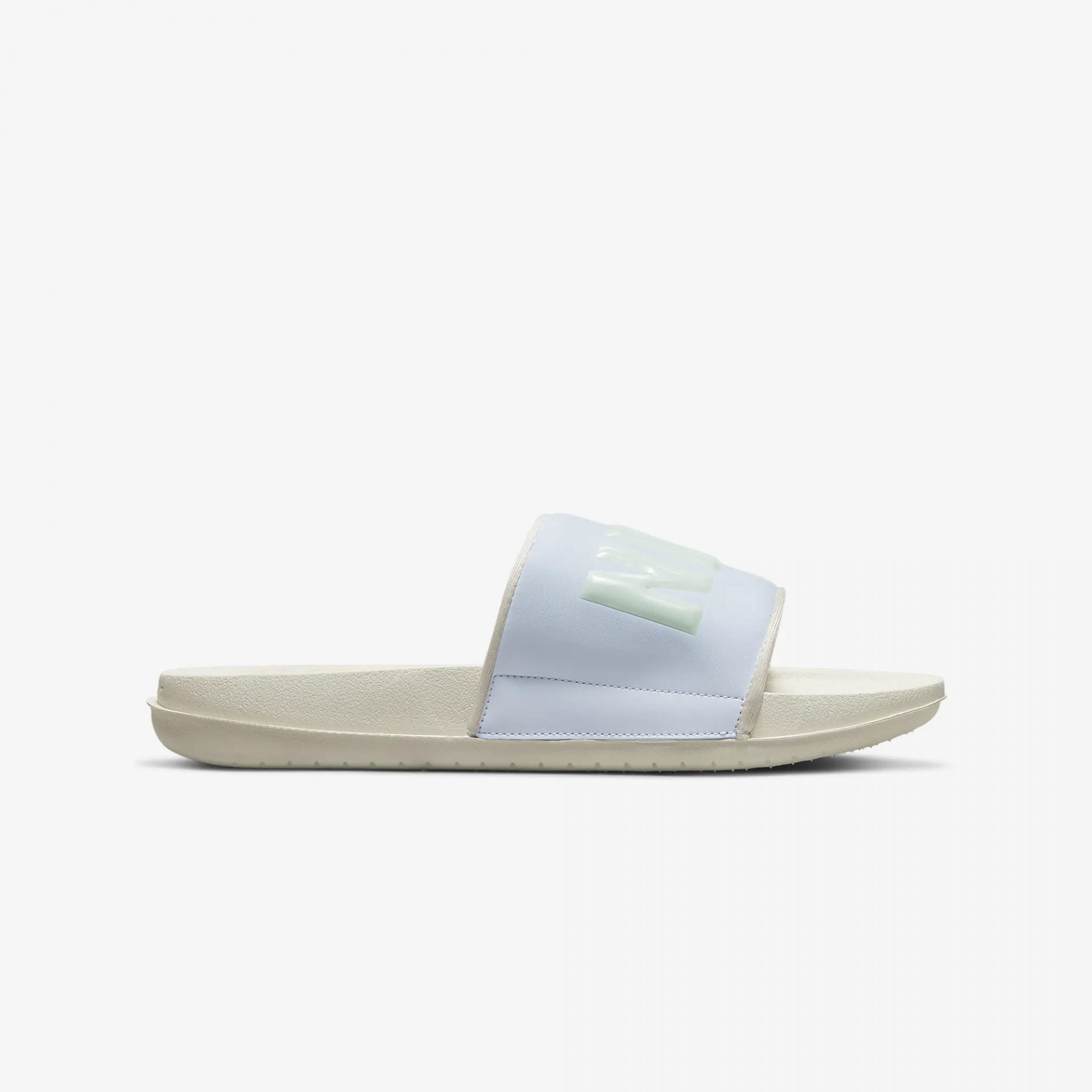 Nike | OFFCOURT SLIDES { PHANTOM/BARELY GREEN - view 4