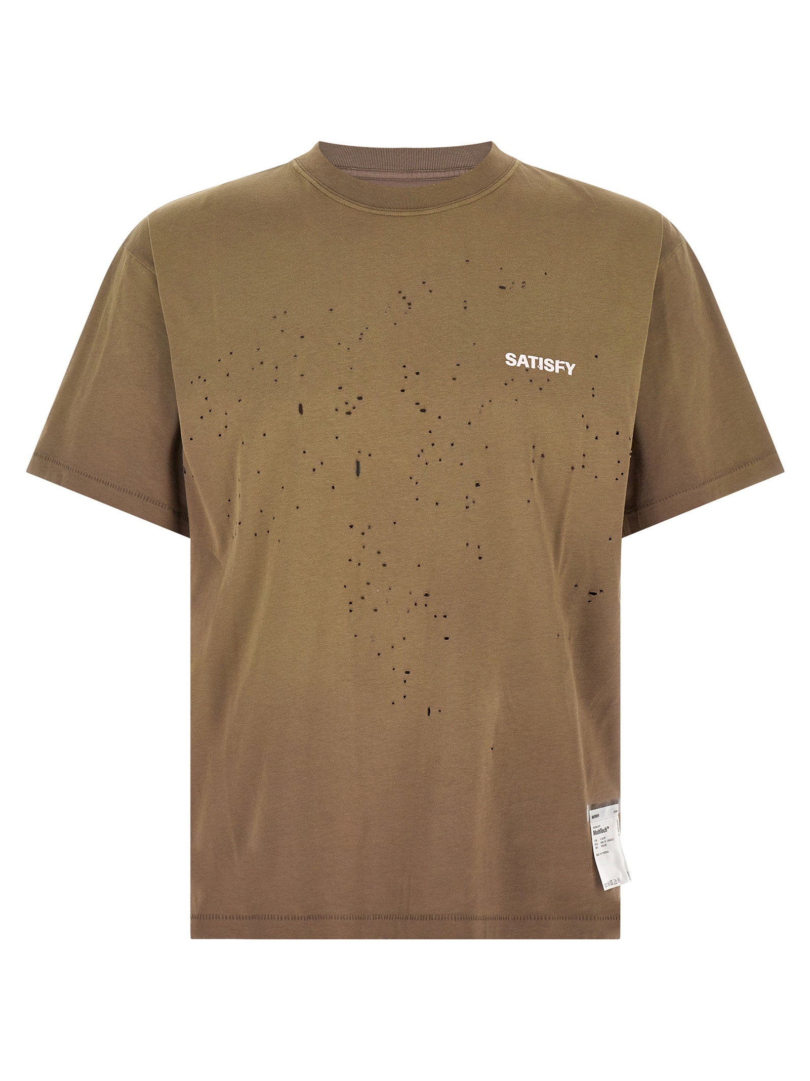 Satisfy Openwork T-shirt – 100% cotton