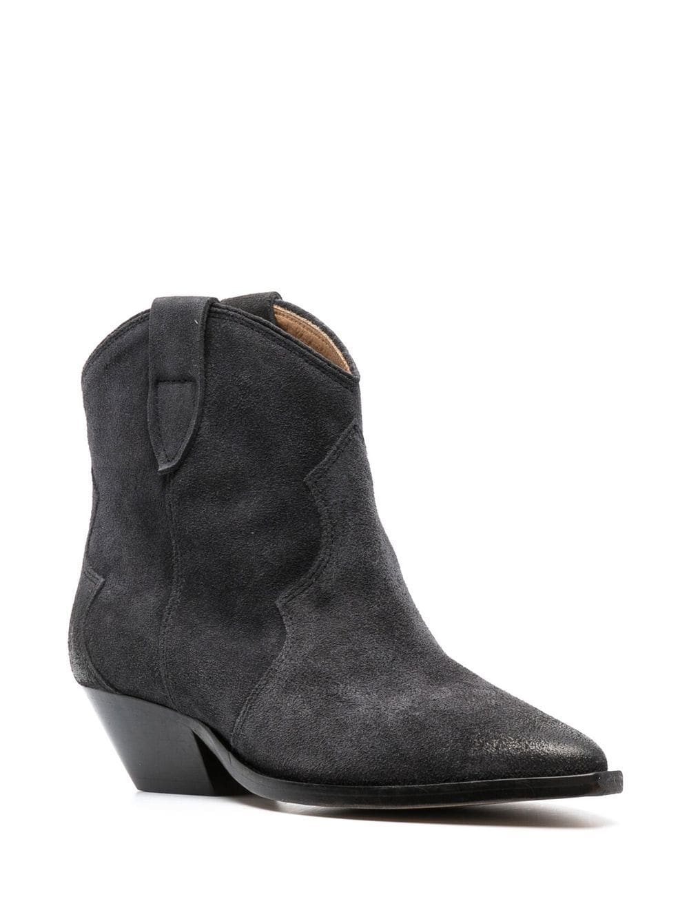 Isabel Marant Boots BLACK – Suede 100% - view 2
