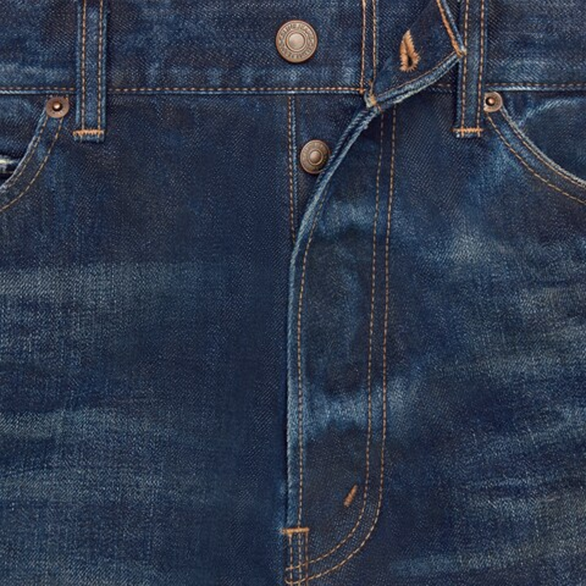 Celine Wesley Jeans in Indigo Dark Stone Denim - view 2