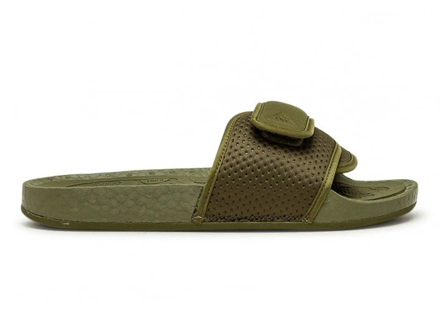 Yeezy adidas Boost Slide Pharrell Olive Cargo - view 2