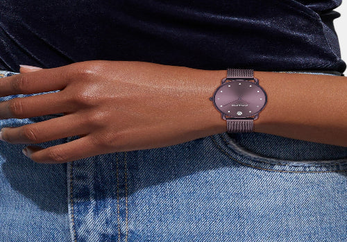 Coach Elliot Women Quartz Purple Dial Analog Stainless Steel Watch 14504211 - view 4