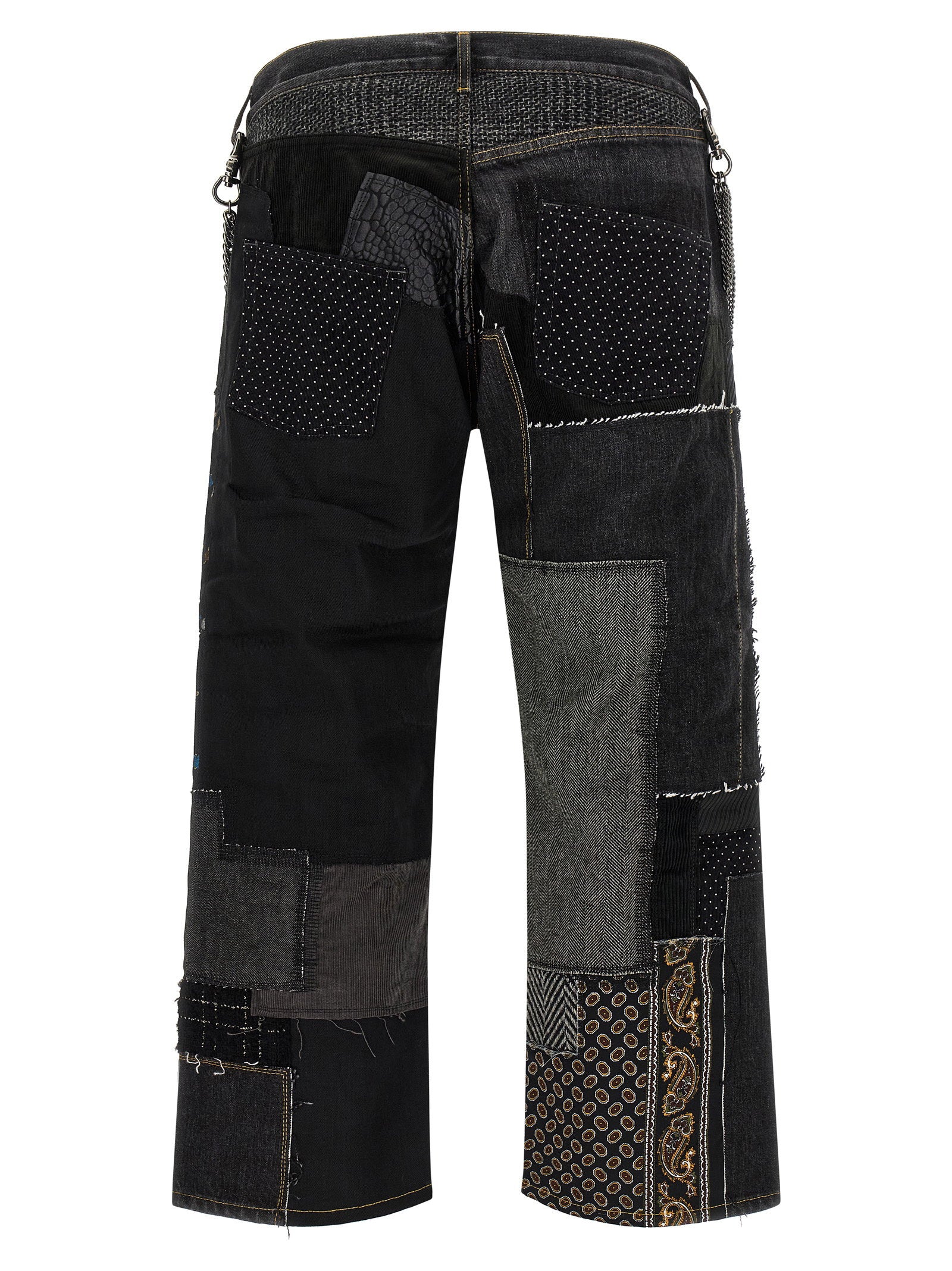 Junya Watanabe Patchwork Jeans – 100% cotton - view 2