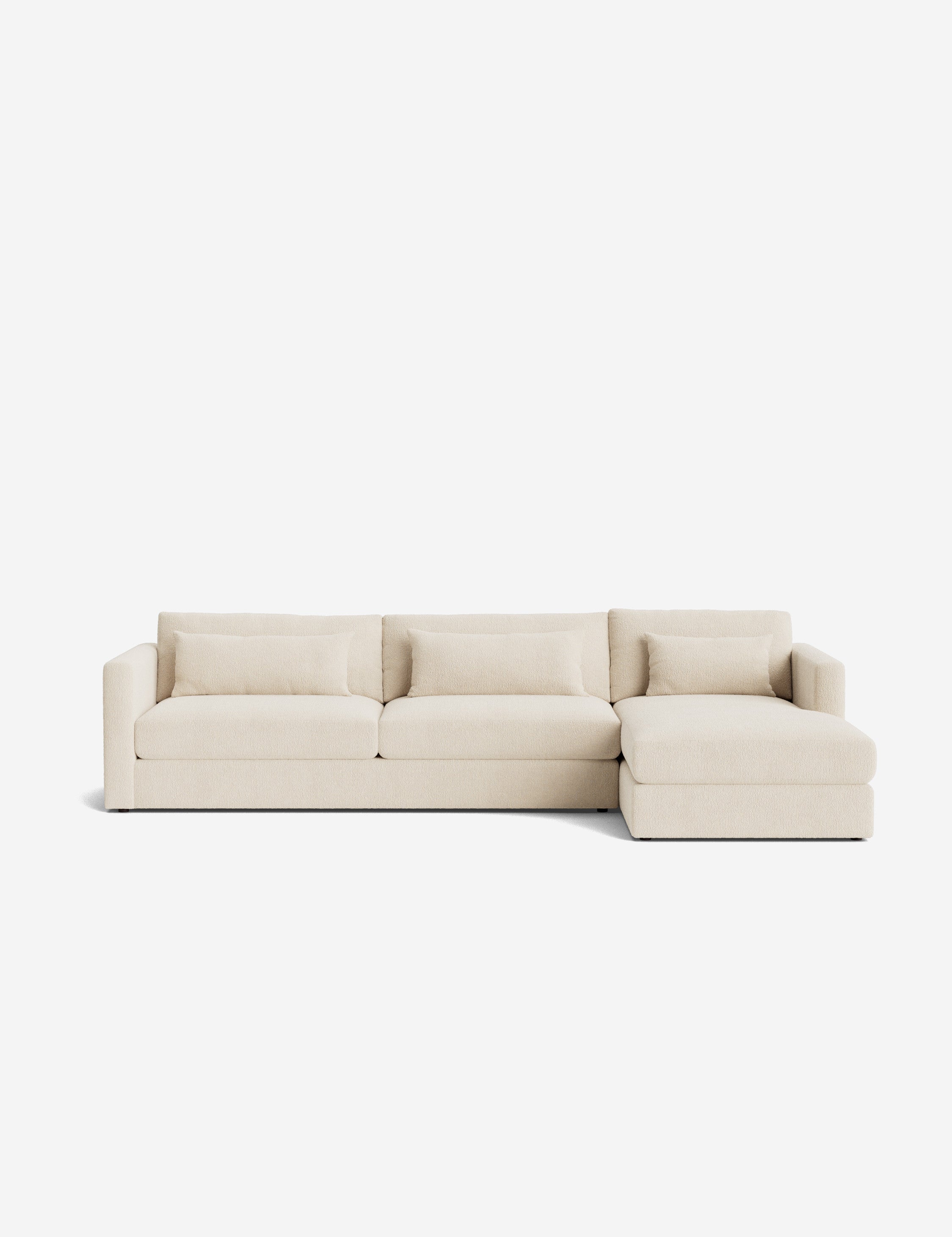 Lulu and Georgia Durham Chaise Sectional Sofa