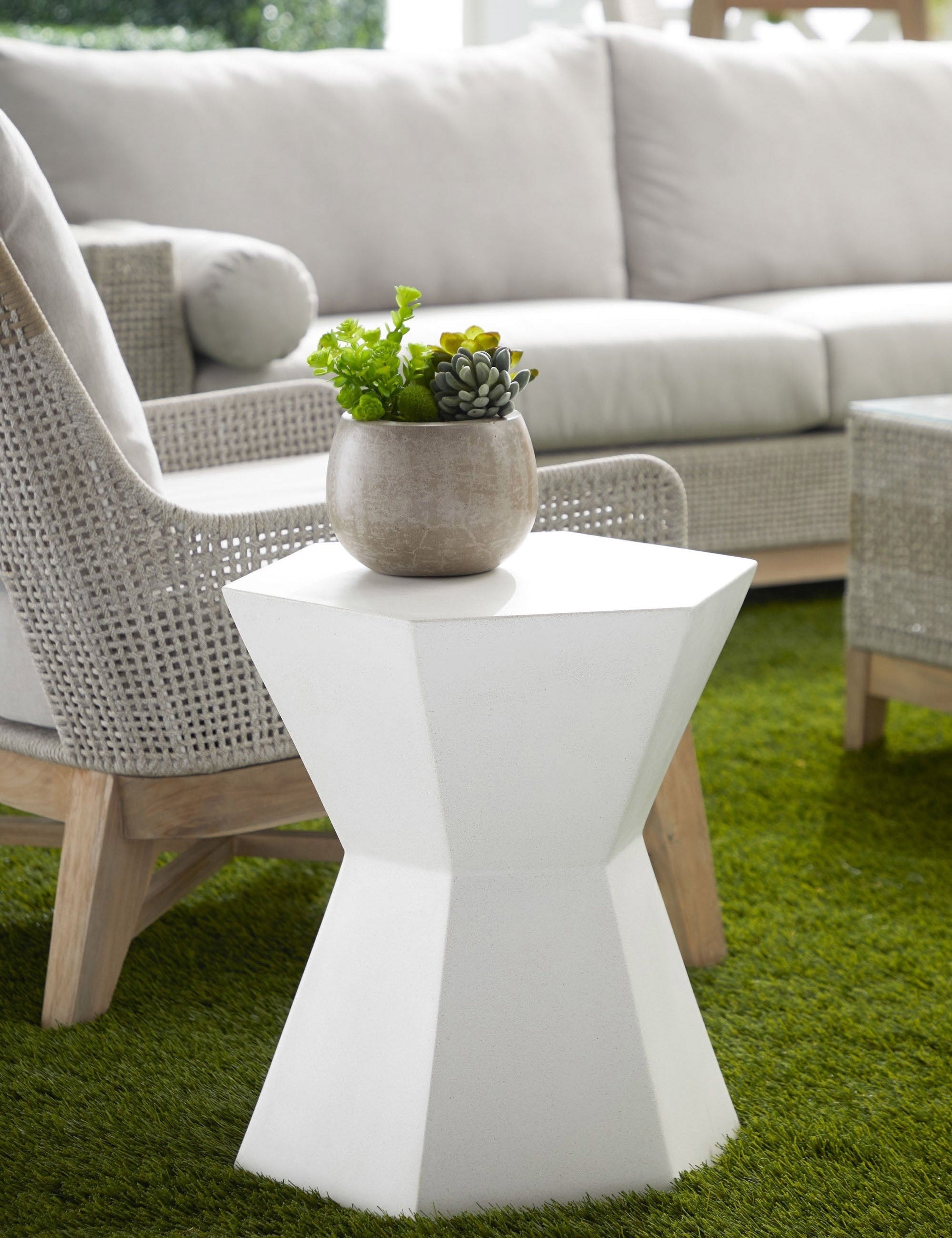Lulu and Georgia Kai Indoor/Outdoor Side Table - view 3