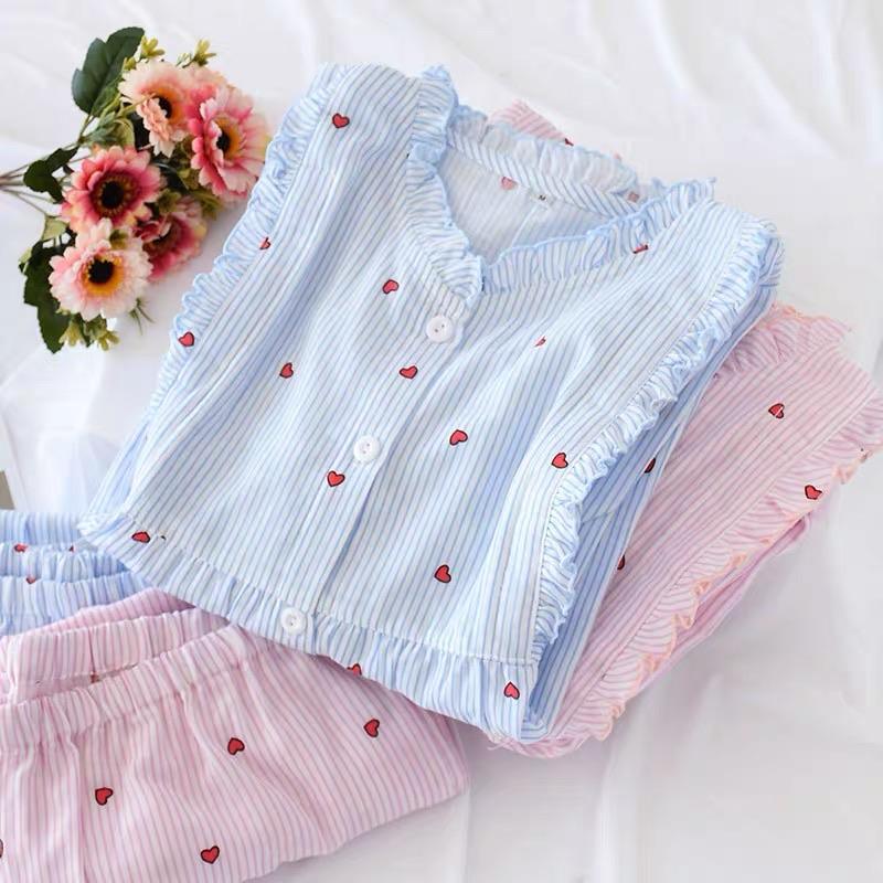 Alamode By Akanksha Terry Cotton Nightset – Blue