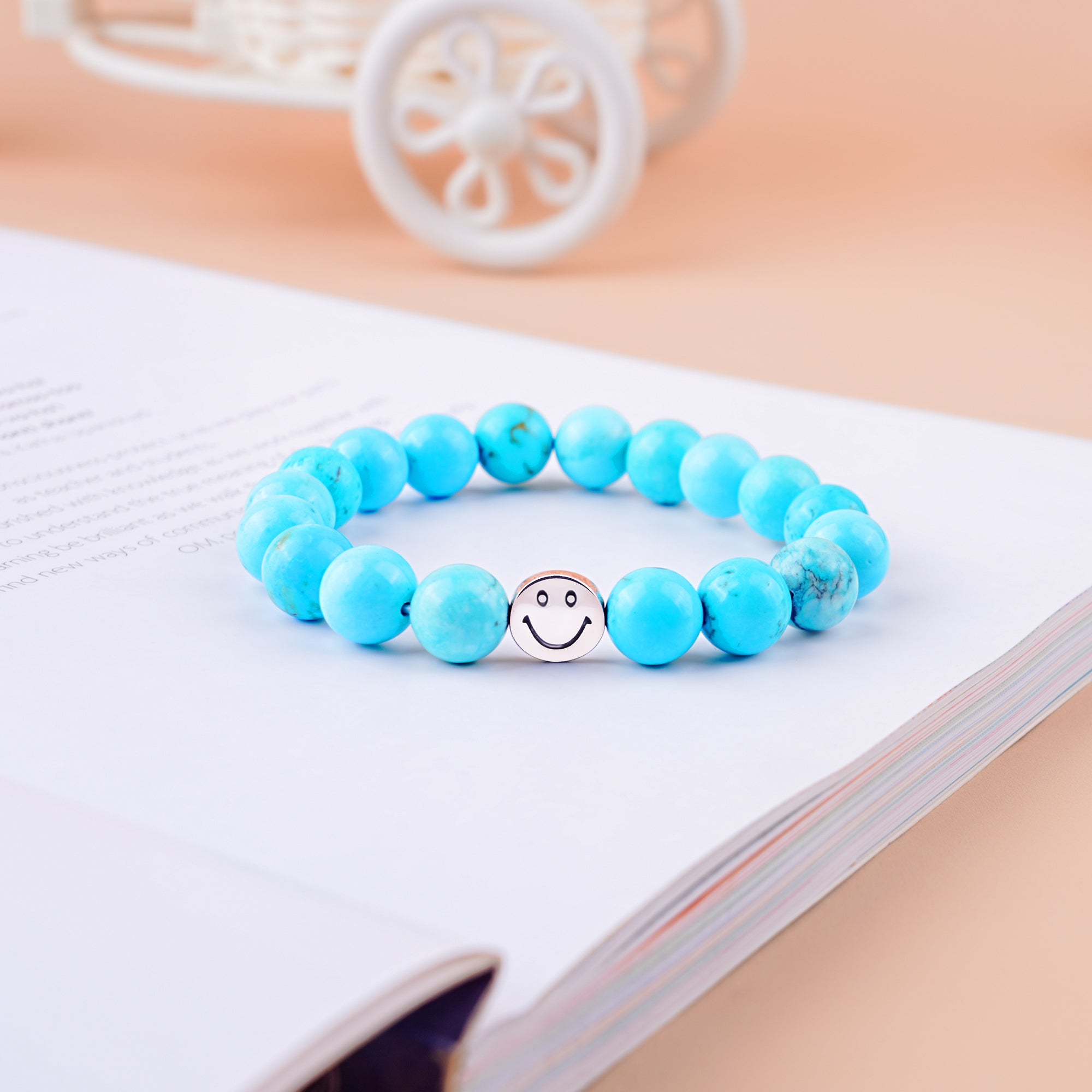 Gemsmantra Smile Bracelet - Turquoise