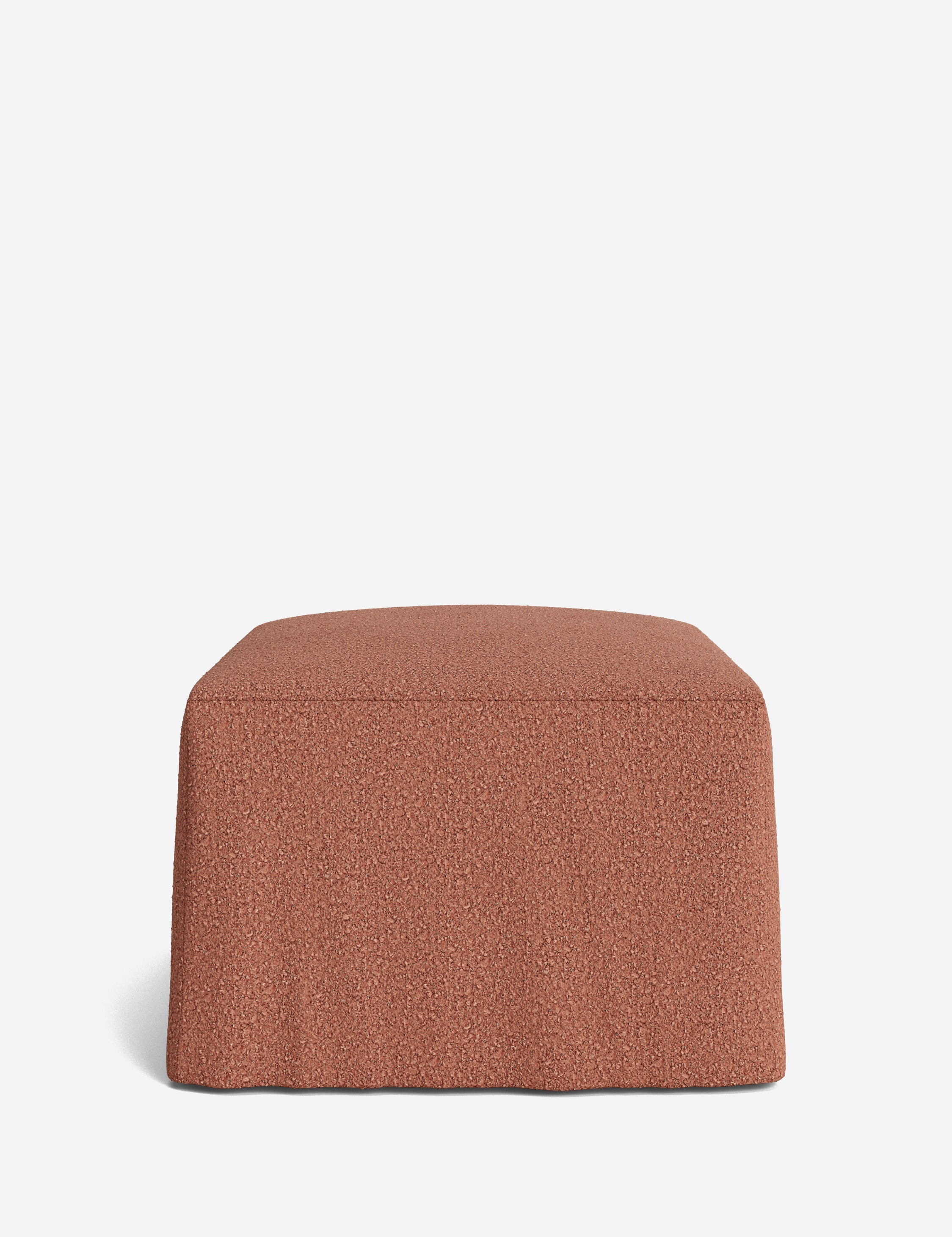 Lulu and Georgia Portola Slipcover Ottoman - view 58
