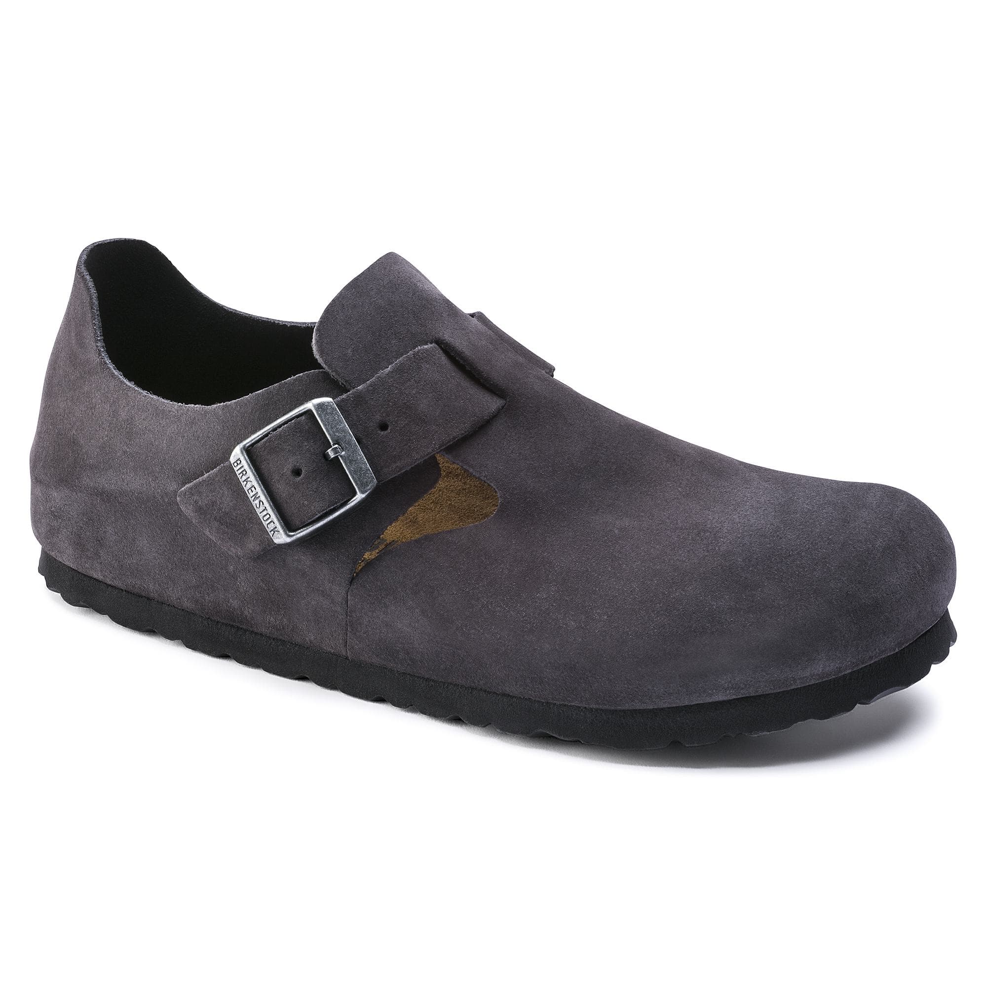 Birkenstock London Suede Leather – Gray Gray/Gunmetal - view 7
