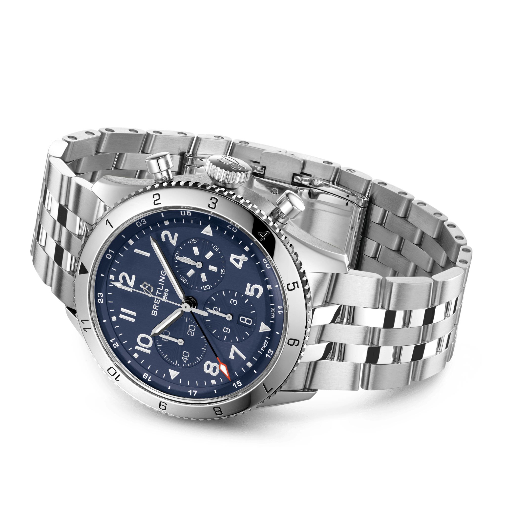 Breitling Super Avi Blue Dial Men 46mm - view 2