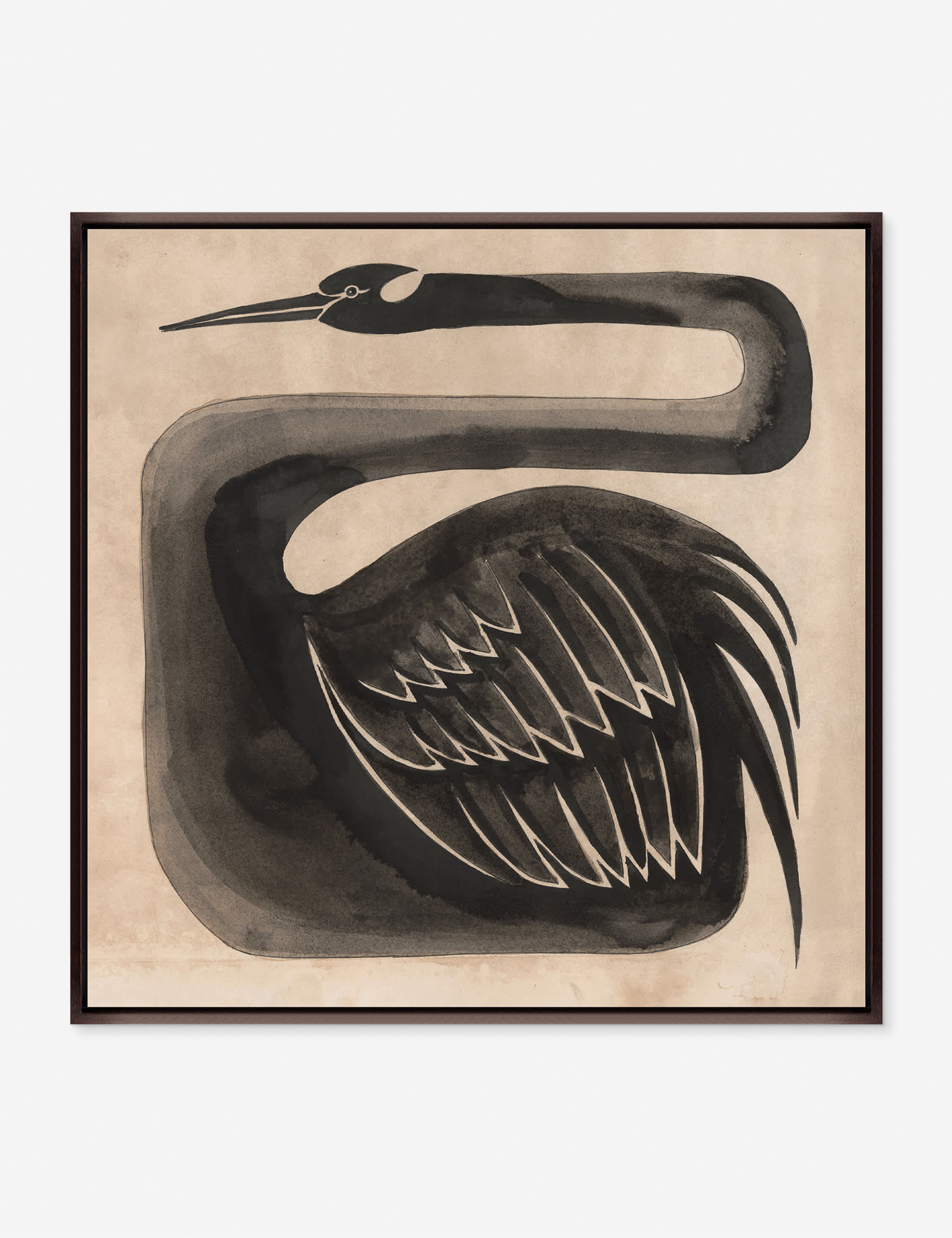 Lulu and Georgia Midnight Swan Wall Art by D’Alessandro Léon - view 2