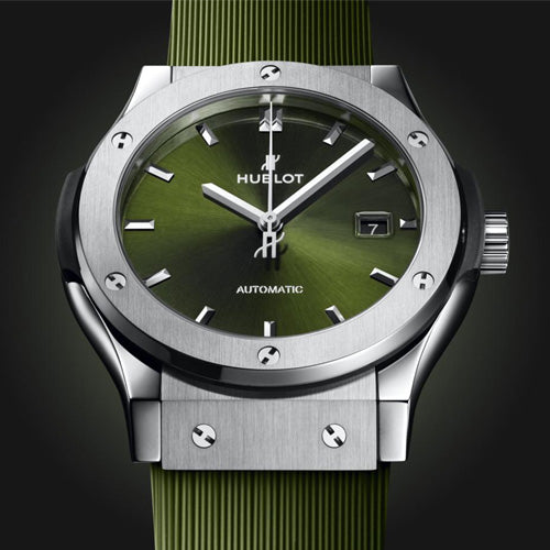 Hublot Classic Fusion Green Dial Men 42mm 542.NX.8970.RX - view 3