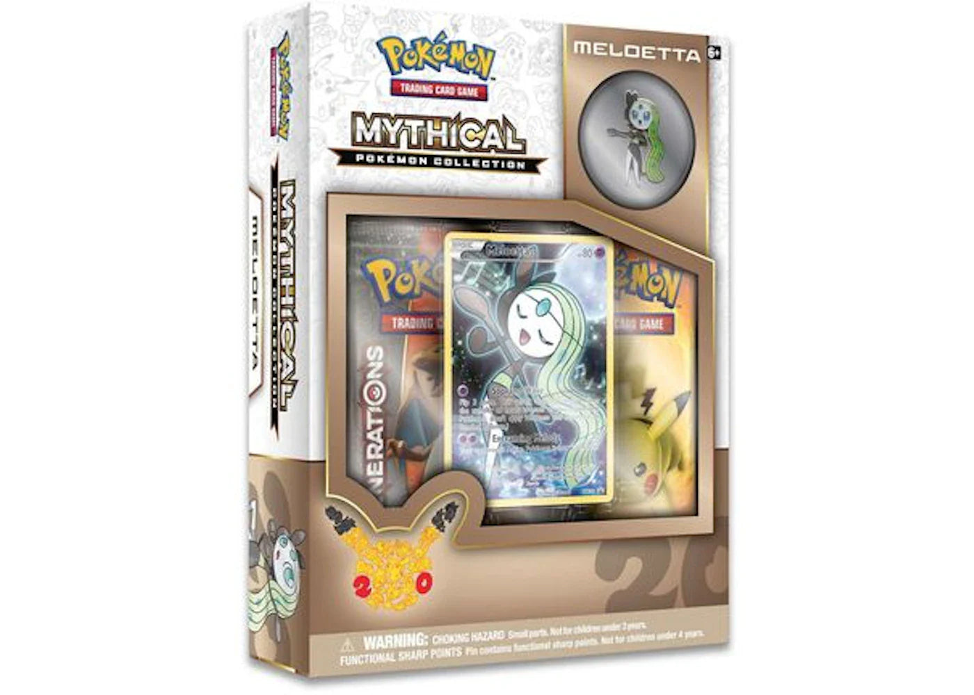 Pokémon 2016 Pokemon TCG Mythical Pokemon Collection Meloetta