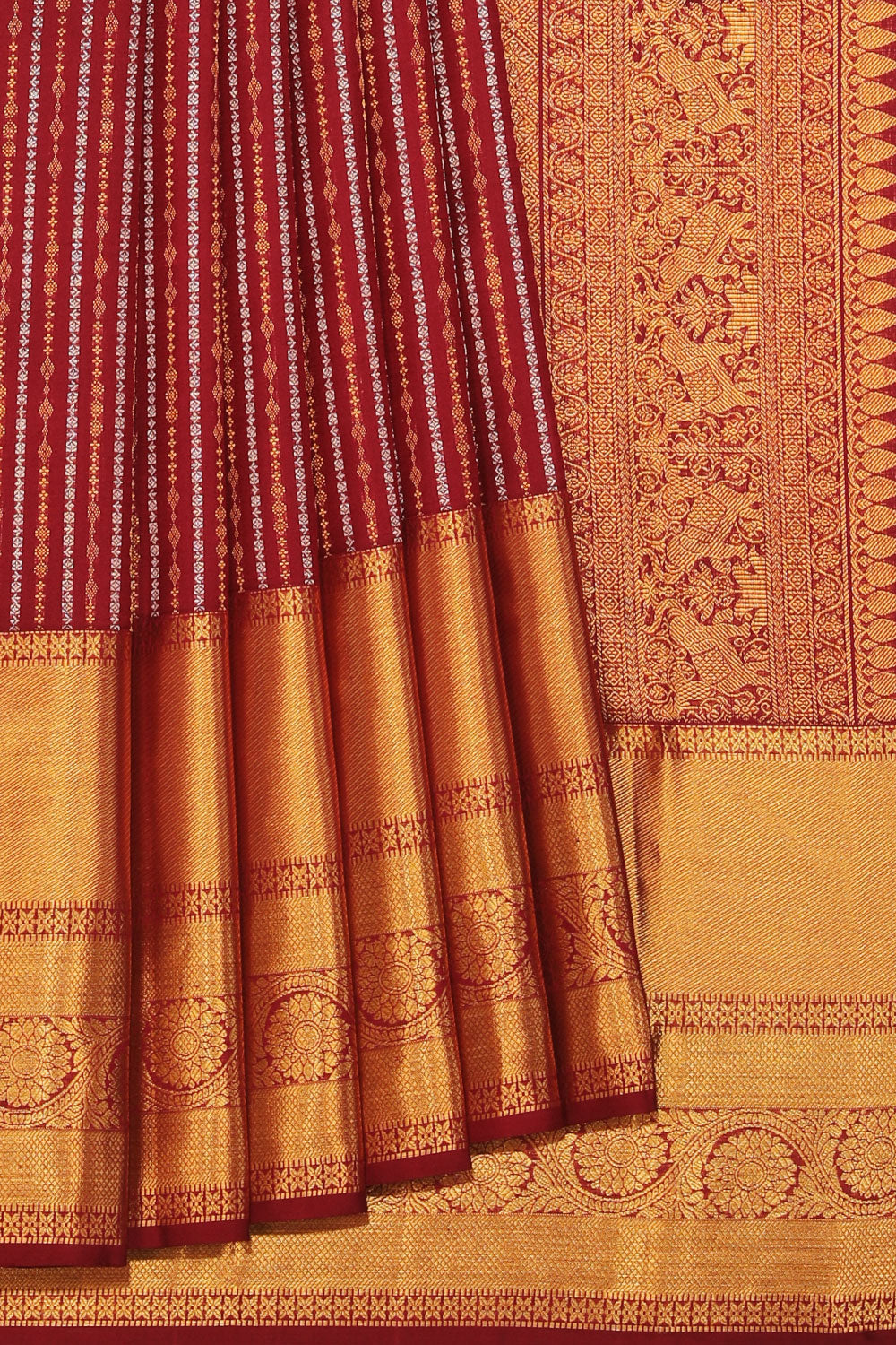 Kalanjali Gorgeous Plum-Pink Saree – Women's