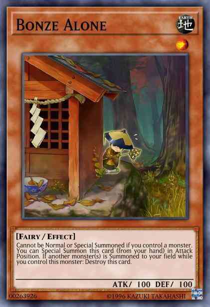 Yu-Gi-Oh! Bonze Alone - CHIM-EN032 - Common - 1st Edition