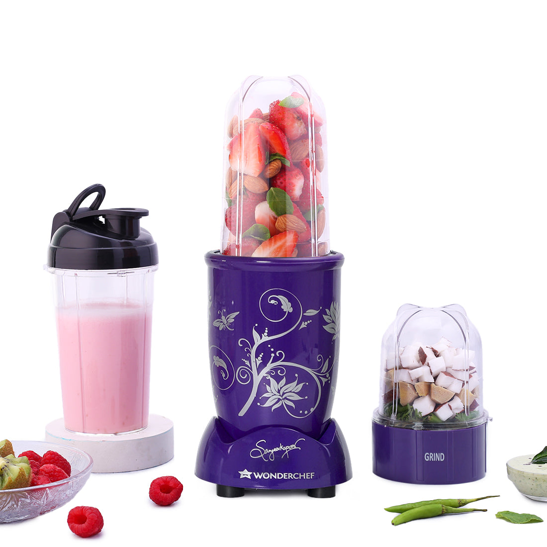 Wonderchef Nutri-blend Mixer Grinder Blender, Smoothie Maker,