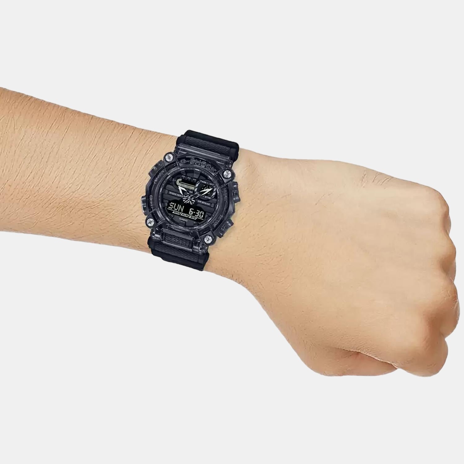 Casio G-Shock Men Quartz Black Dial Digital Resin Watch G1101 - view 7