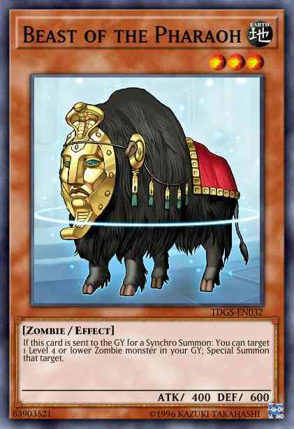 Yu-Gi-Oh! Beast of the Pharaoh - TDGS-EN032 - Common - 1st Edition
