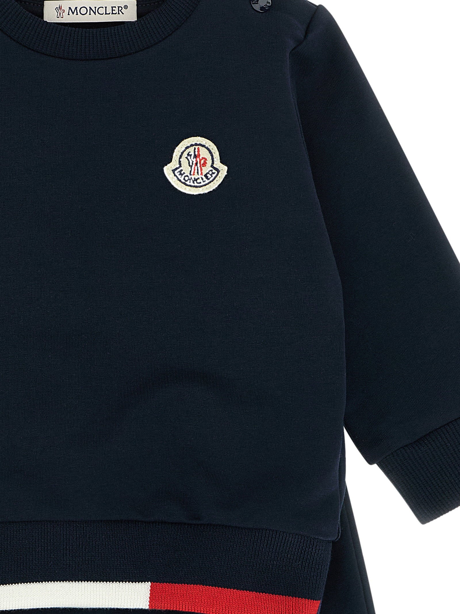 Moncler Enfant Tricolor Hem Sweatshirt + Joggers - view 4