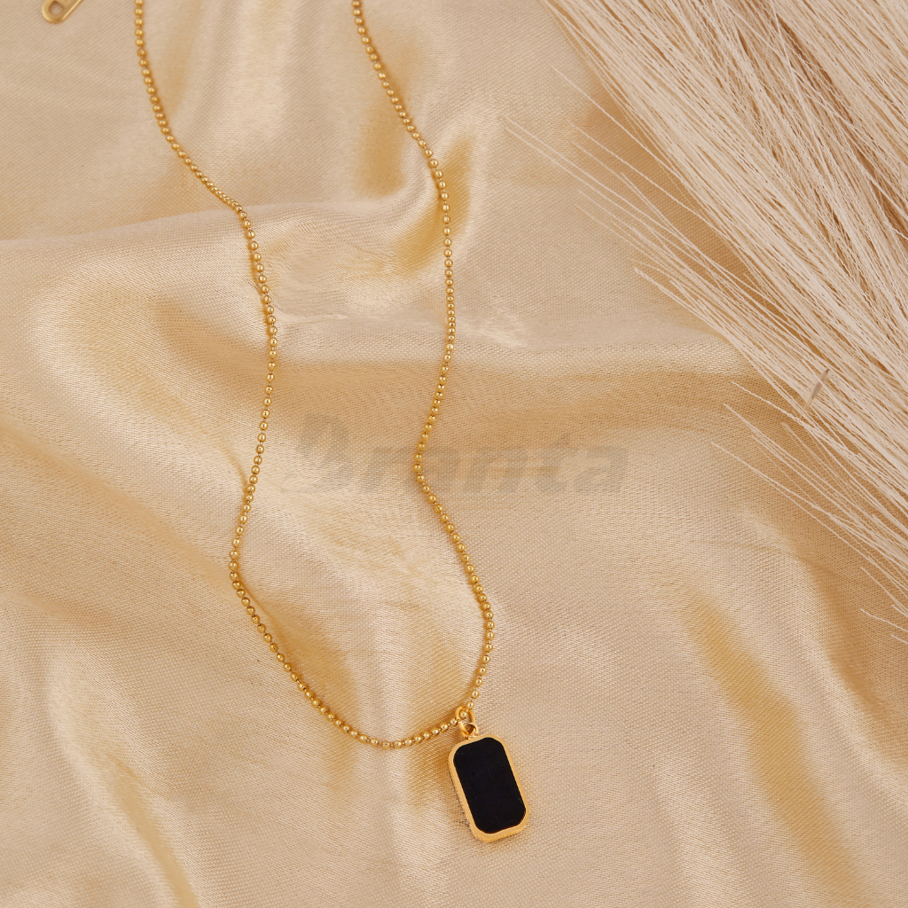 Branta Reversible Black And White Pendant Necklace - view 2