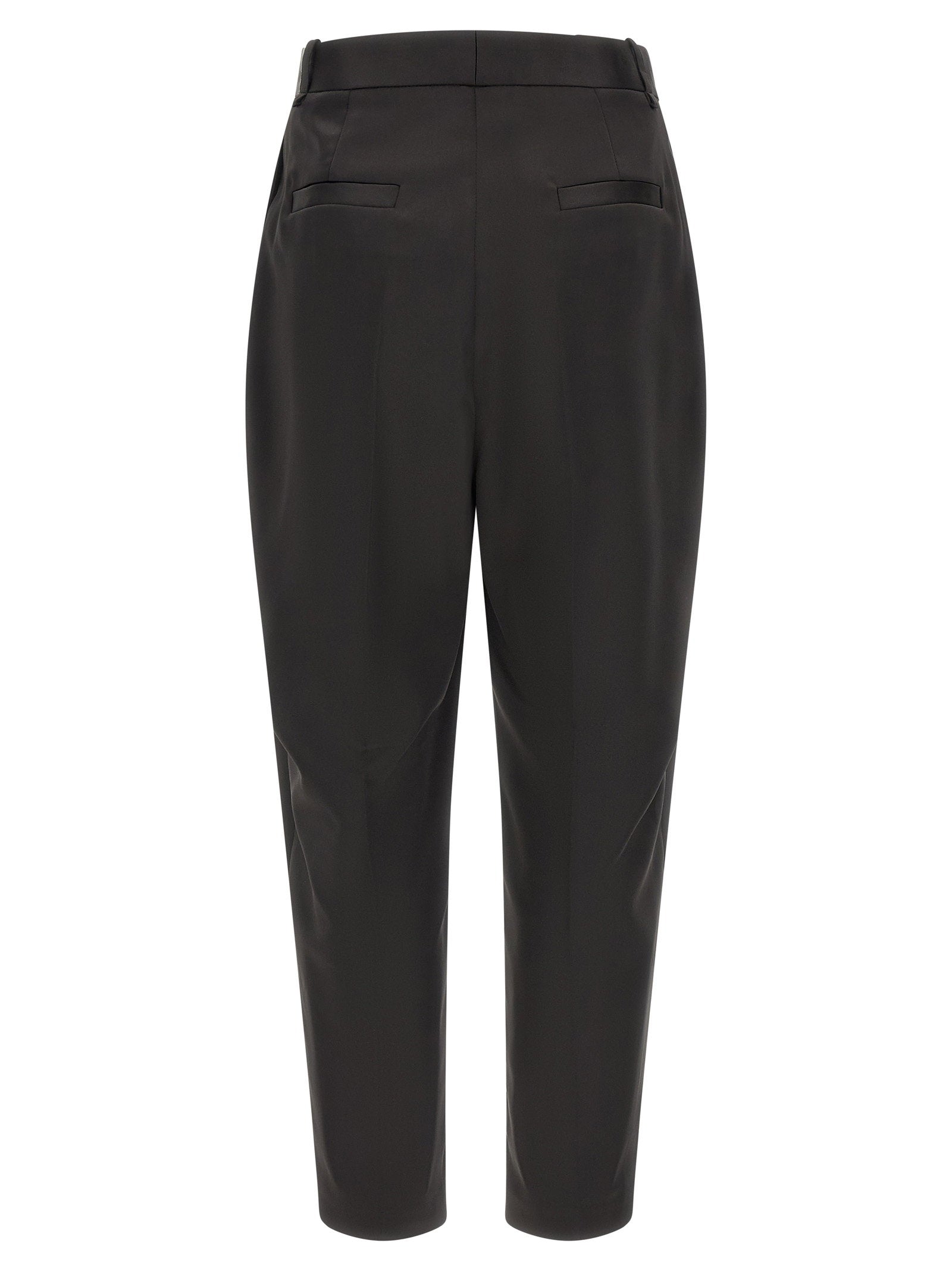 Elisabetta Franchi Stretch Satin Pants - view 2