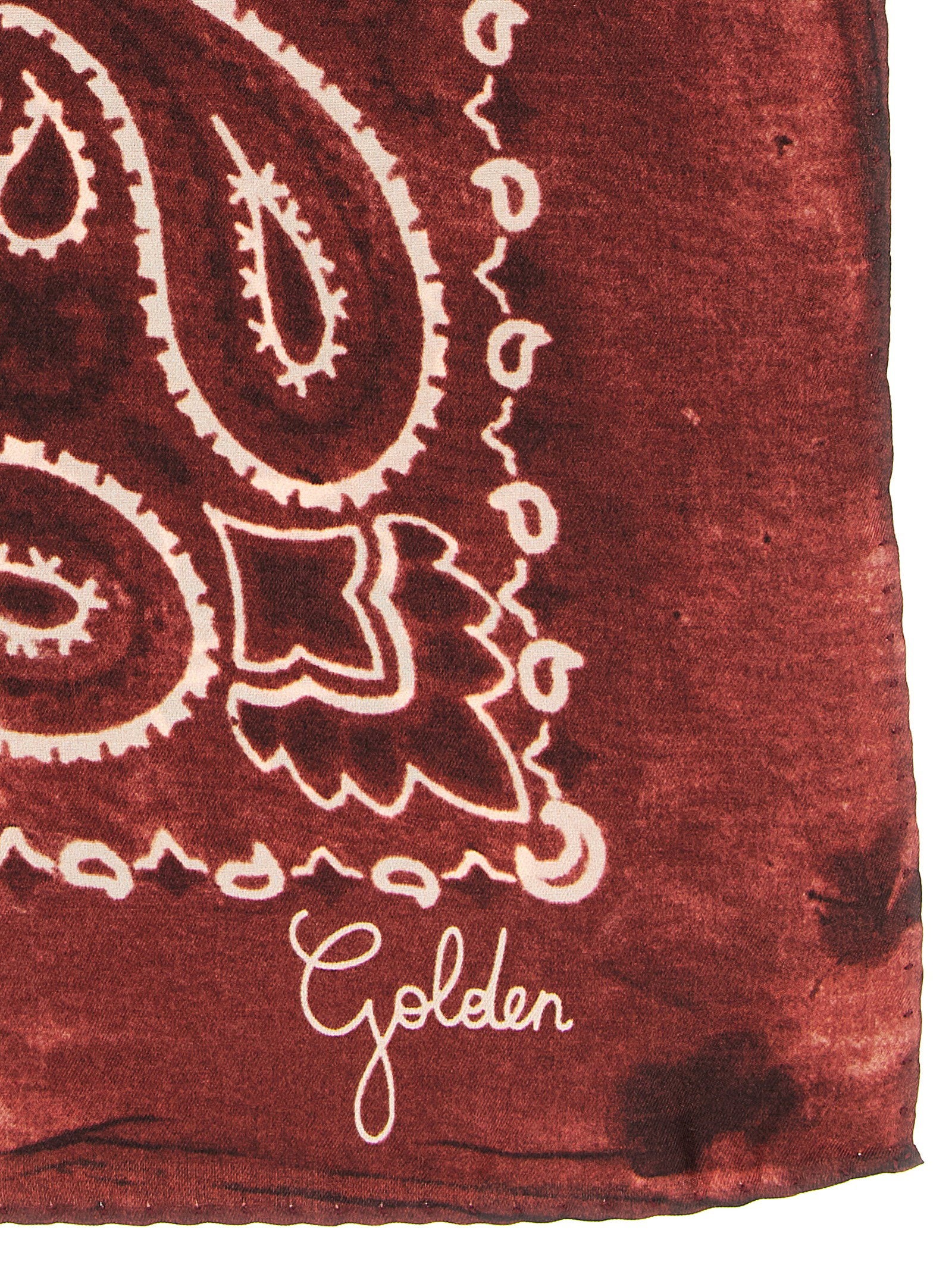 Golden Goose Paisley Scarf – 100% silk - view 2