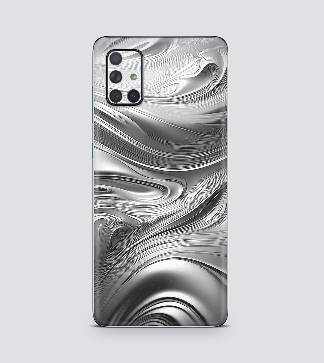 Samsung Galaxy A71 Silver Swril