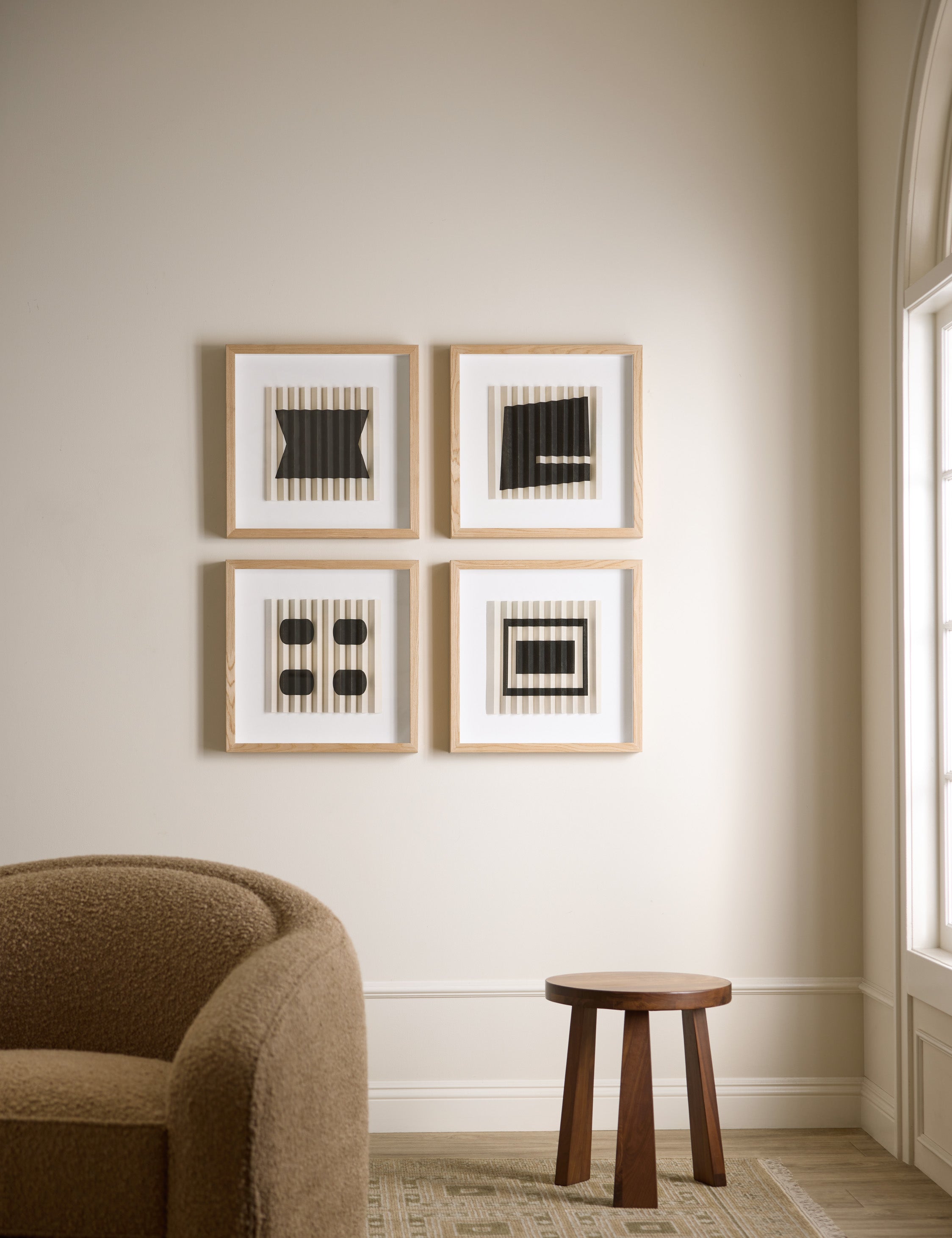 Lulu and Georgia Pleated Abstract by Bobby Berk - view 3