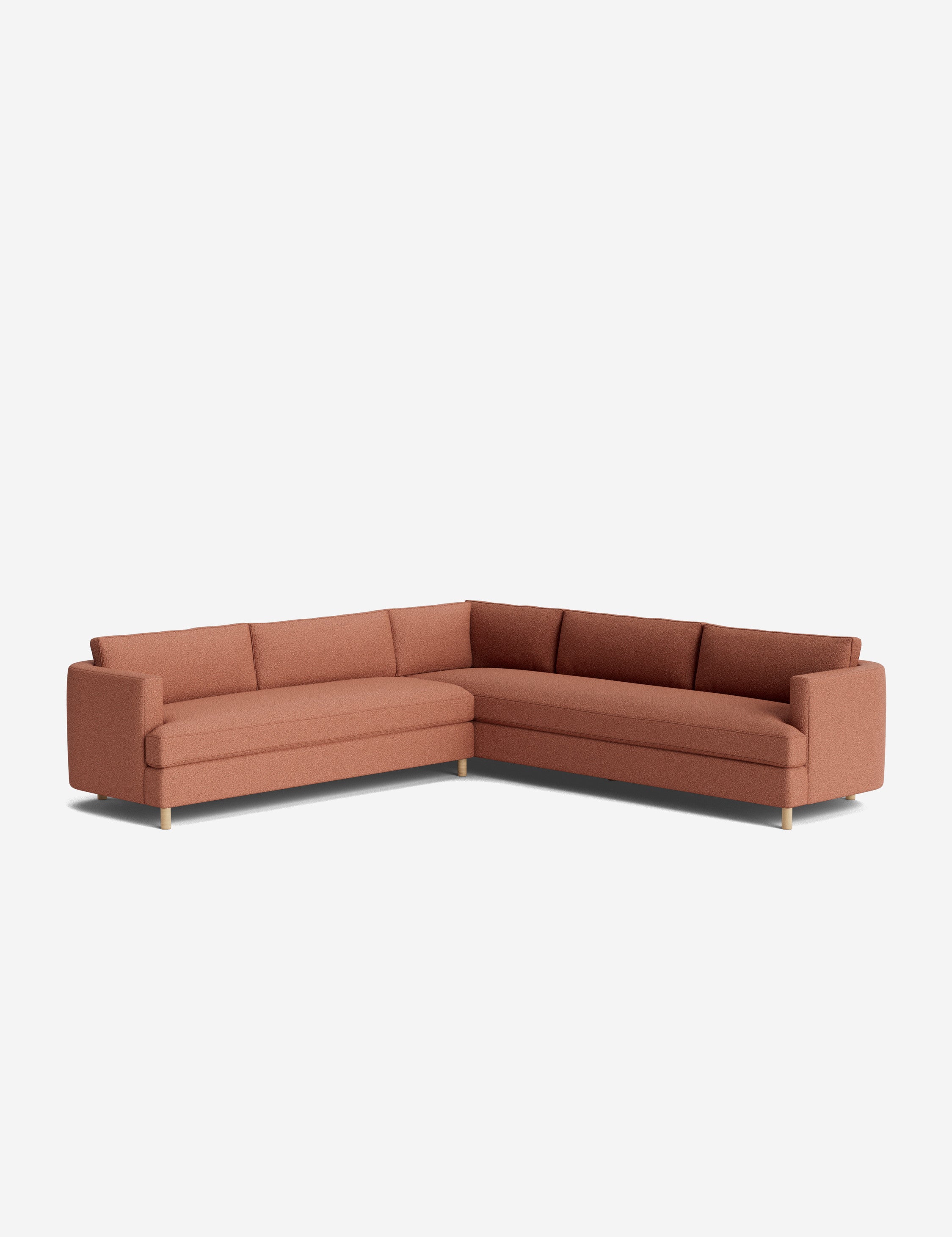 Lulu and Georgia Belmont Corner Sectional Sofa by Ginny Macdonald - view 57