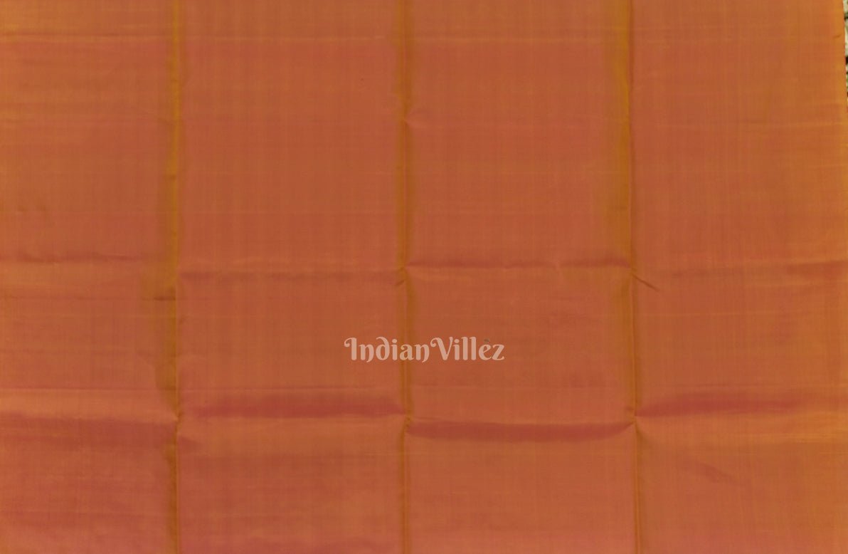 IndianVillèz Redish Purple Pure Kanjivaram Soft Silk Saree - view 5