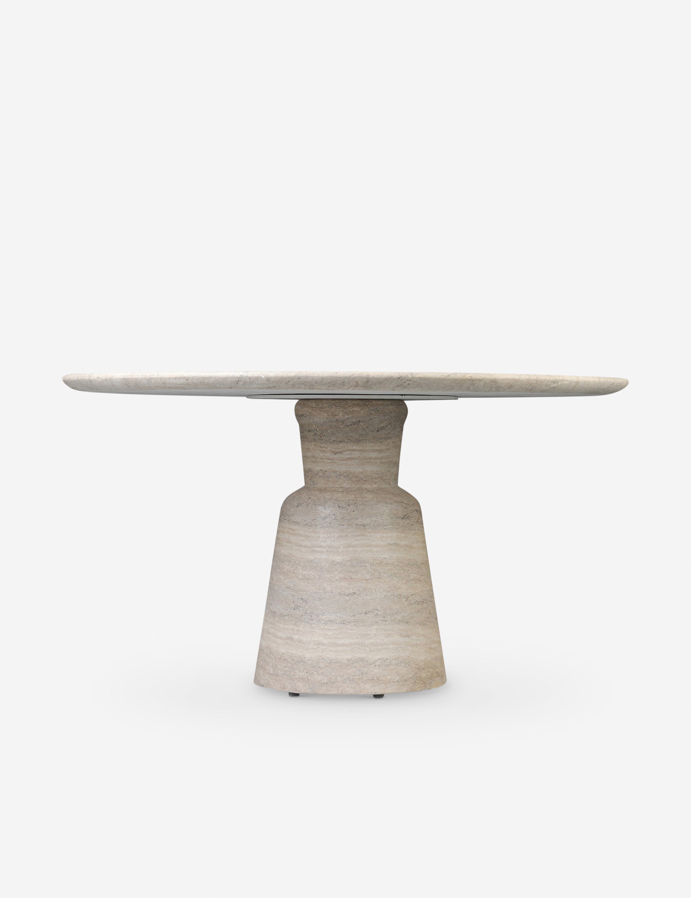 Lulu and Georgia Marsh Indoor / Outdoor Round Dining Table by Amber Lewis x Four Hands - view 2