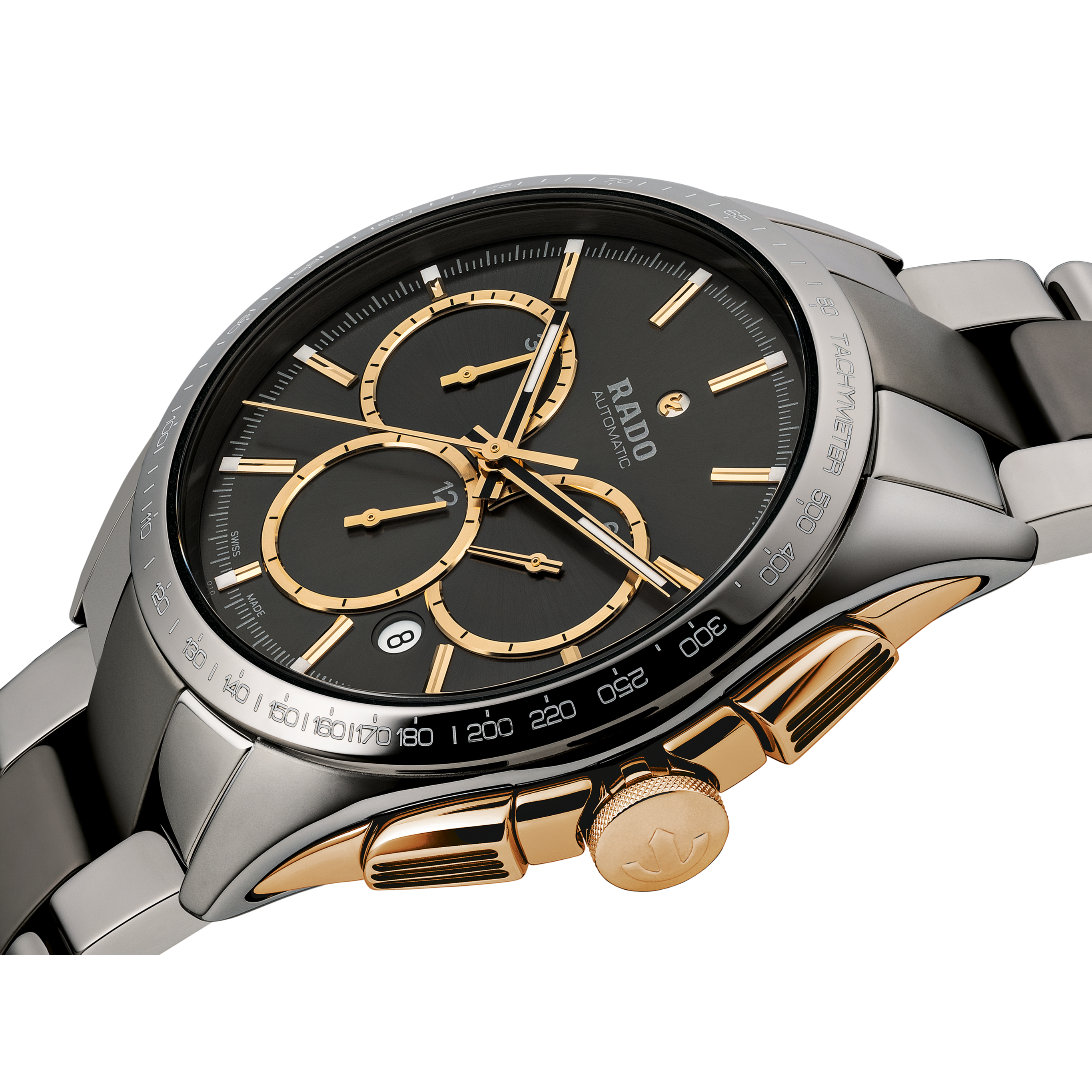 Rado Hyperchrome Grey Dial Men 45mm