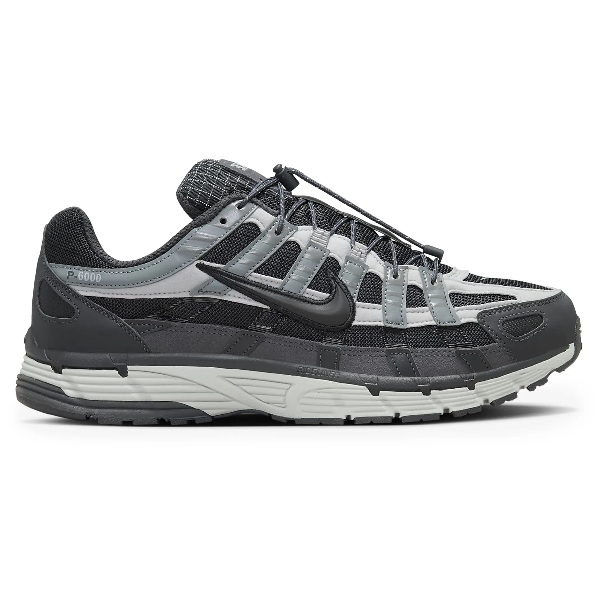 Nike P-6000 Premium Anthracite Smoke Grey – Black