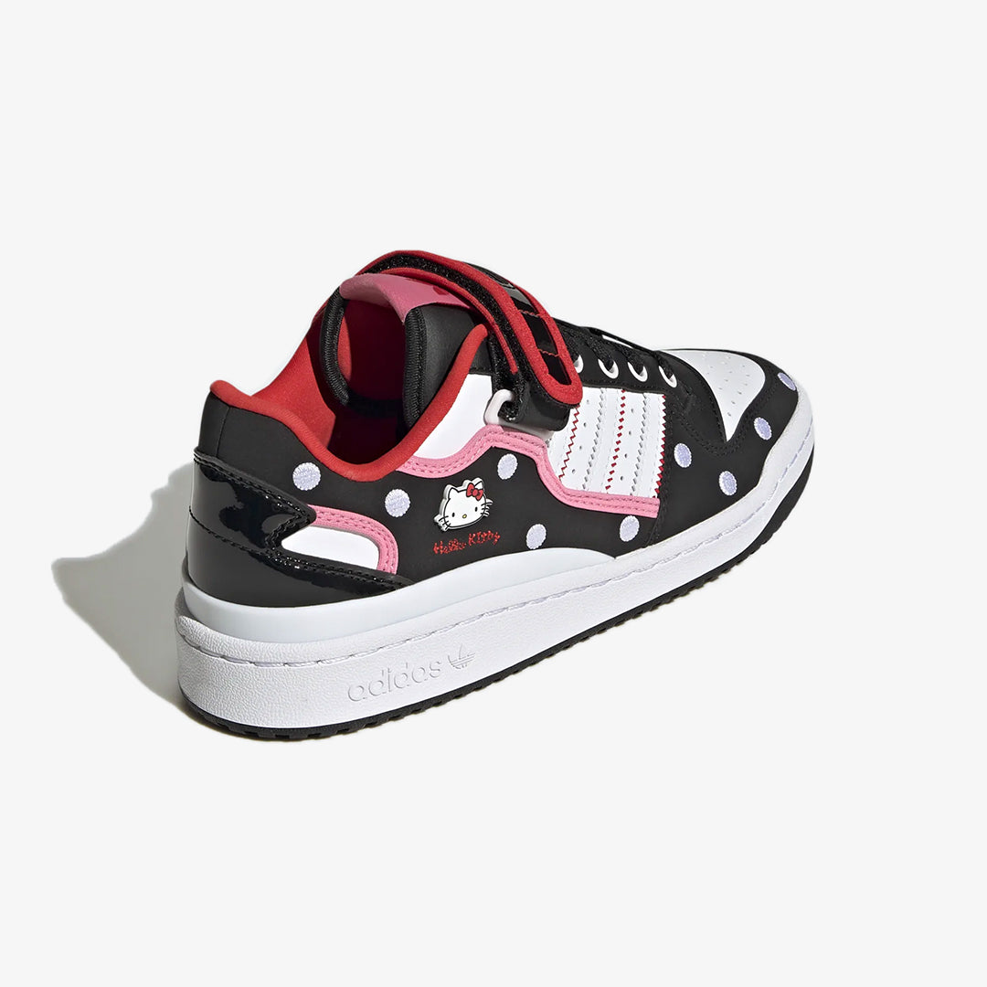 Adidas | HELLO KITTY FORUM LOW W { CORE BLACK/BLISS PINK’ - view 2