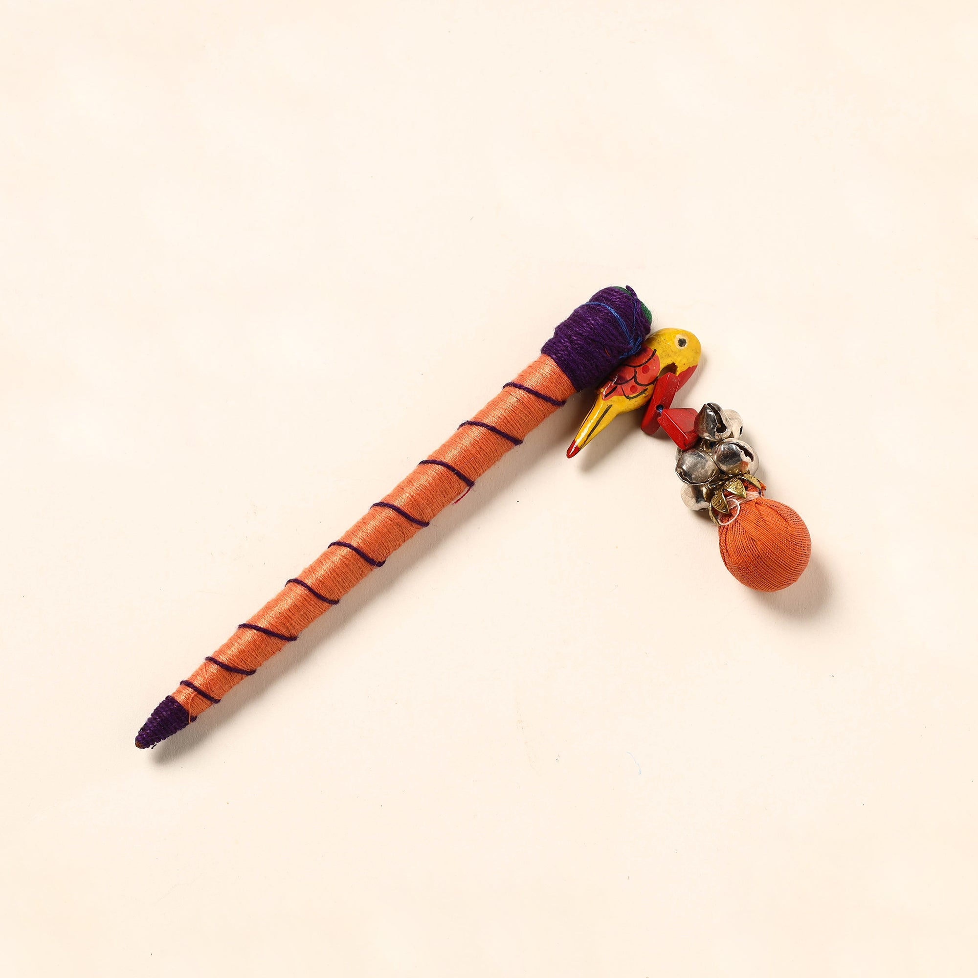 JALPARI Handmade Crochet Wooden Juda Stick 18
