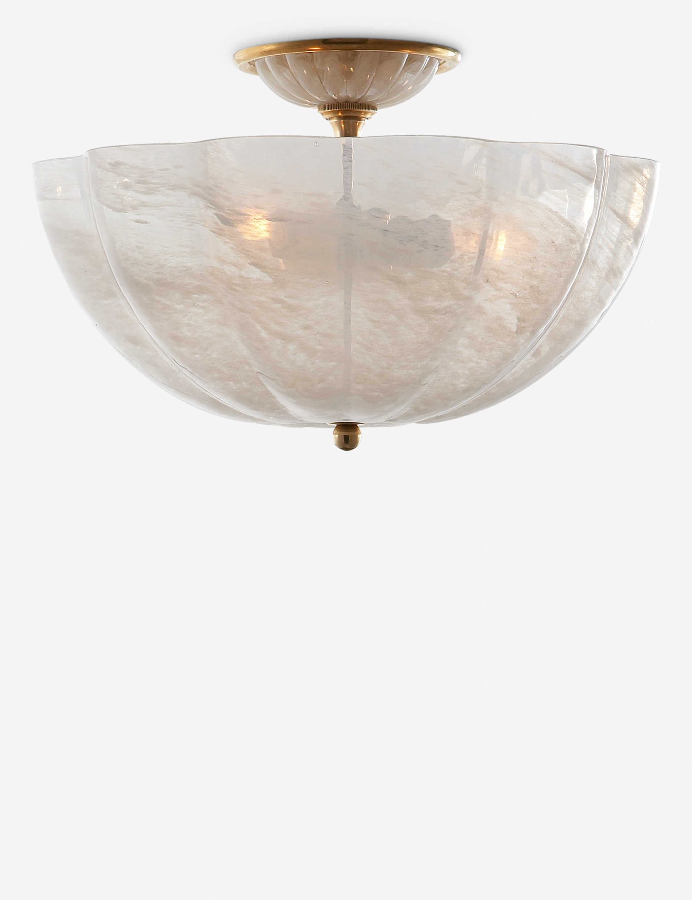 Lulu and Georgia Rosehill Semi-Flush Mount Light by AERIN