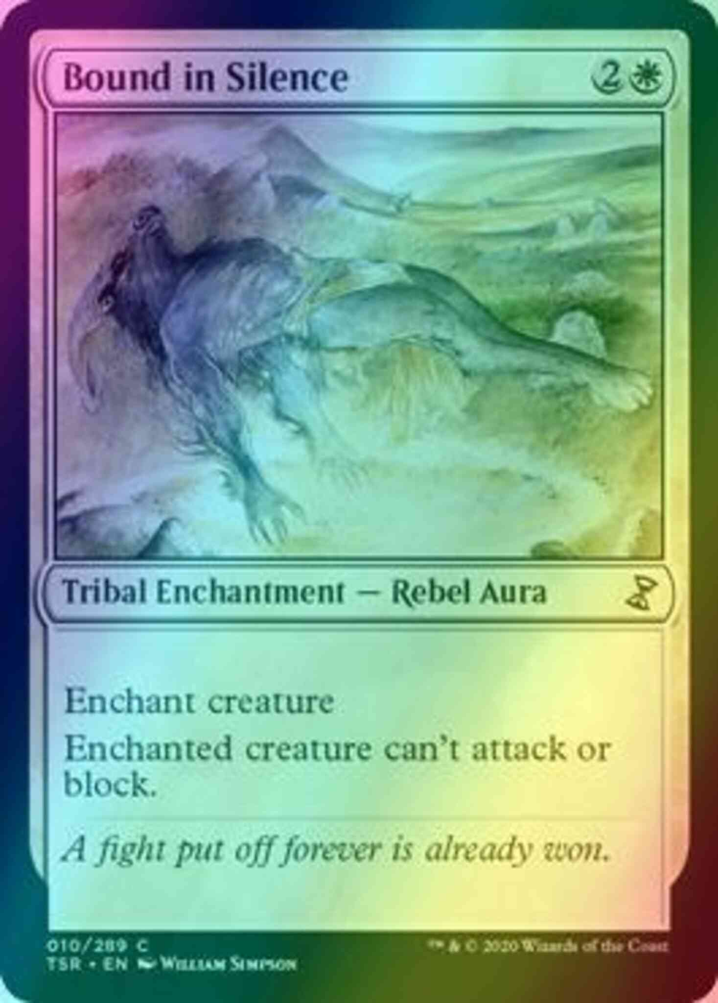 Magic Bound in Silence [10] [Time Spiral Remastered] [Foil]