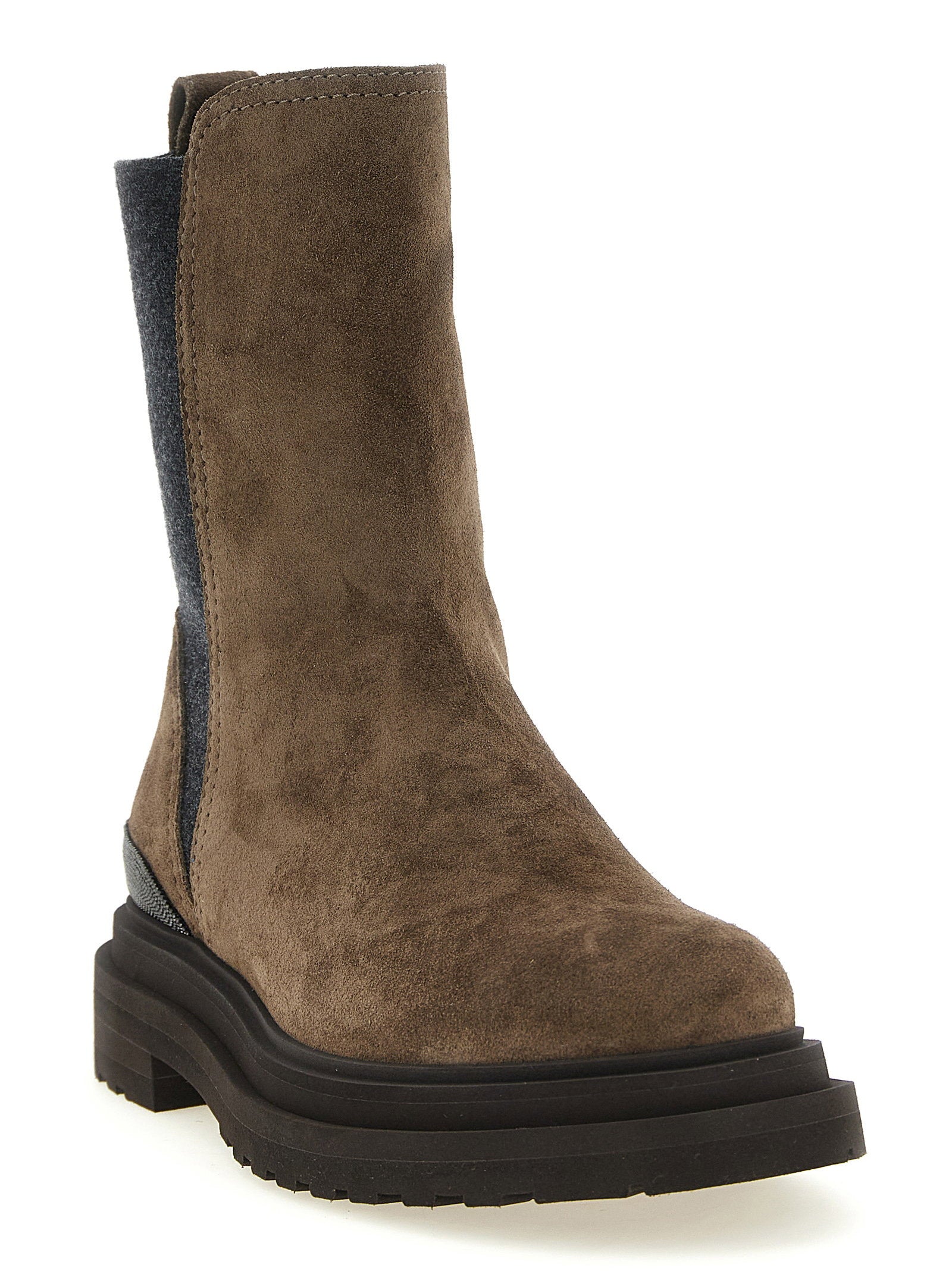 Brunello Cucinelli Precious Detail Ankle Boots - view 2