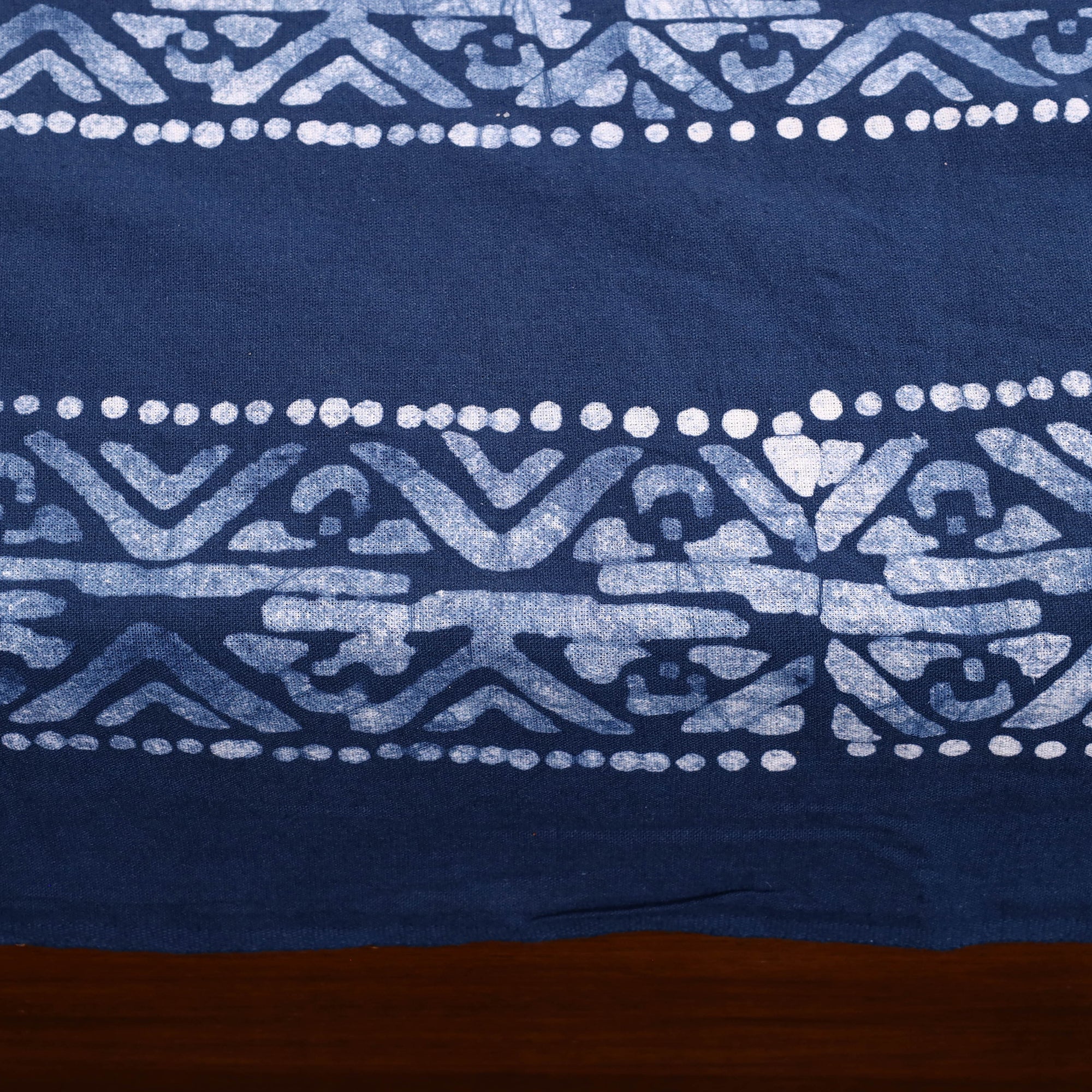 BATIK BY MD. SHARIFF Blue - Cotton Hand Batik Print Single Bedsheet (91 x 57 ) 30 - view 4