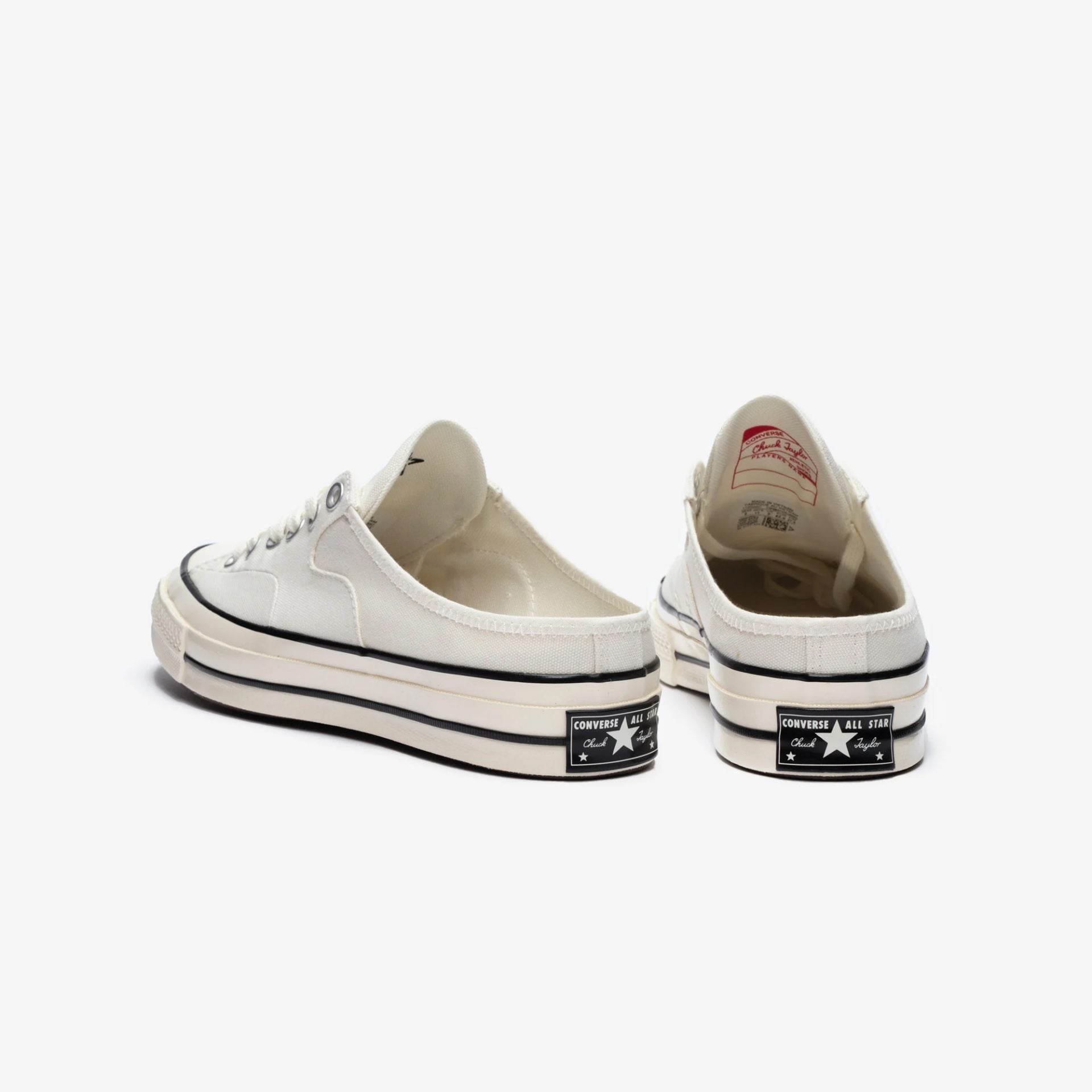 Converse | CHUCK 70 MULE { EGRET/BLACK - view 2