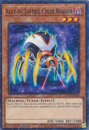 Yu-Gi-Oh! Ally of Justice Cycle Reader - HAC1-EN089 - Duel Terminal Normal Parallel Rare - 1st Edition
