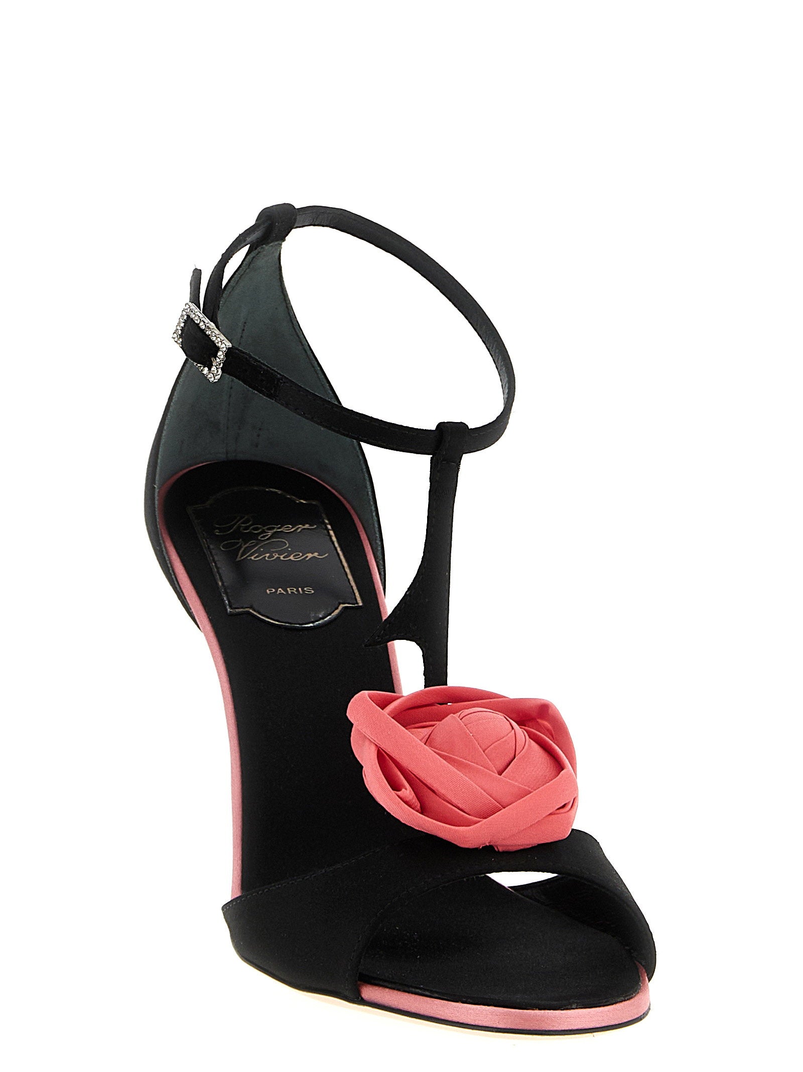 Roger Vivier Rose Vivier Sandals – 68% viscose, 32% silk - view 2